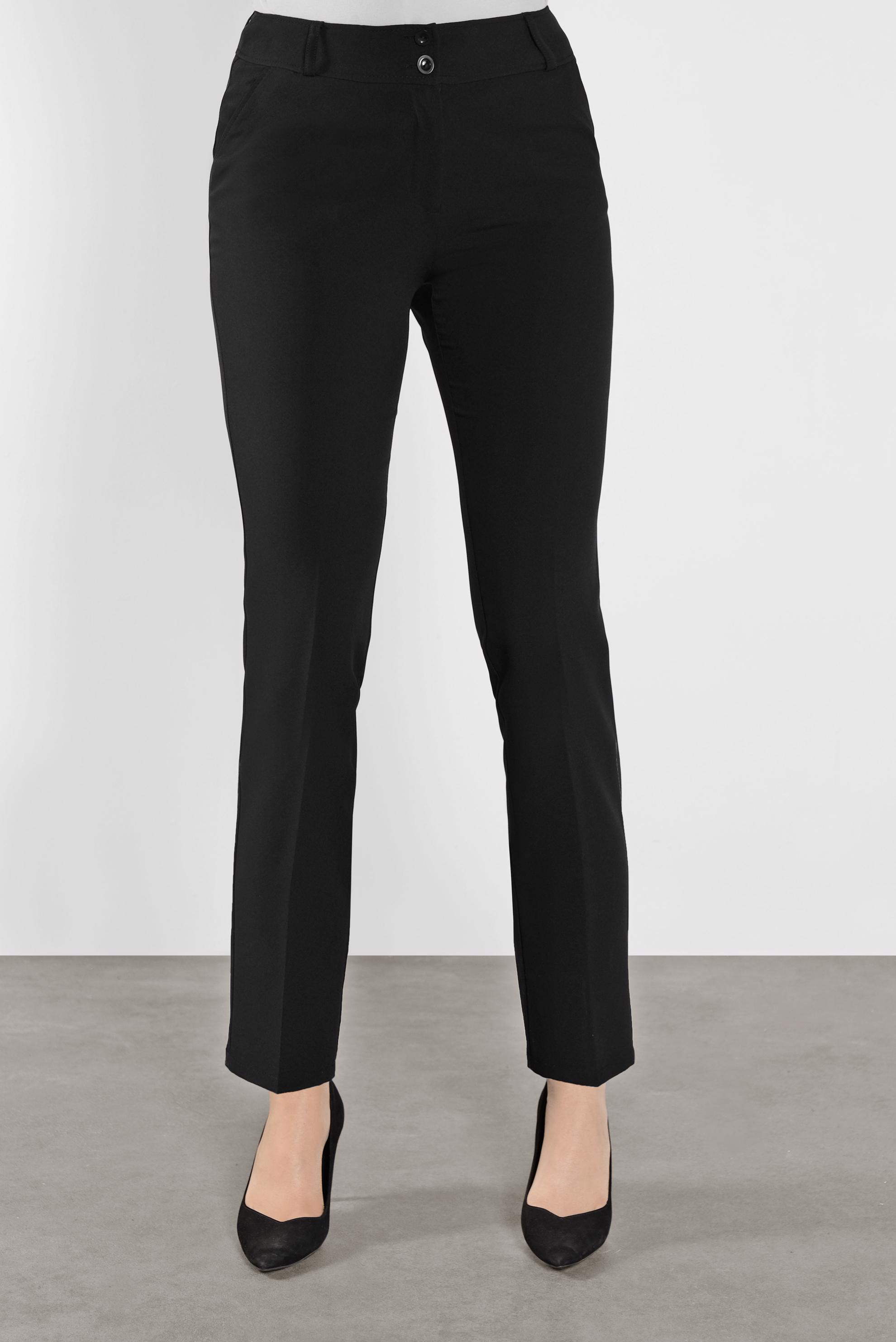 Tesettür giyim SİYAH KLASİK KESİM PANTOLON 70127 