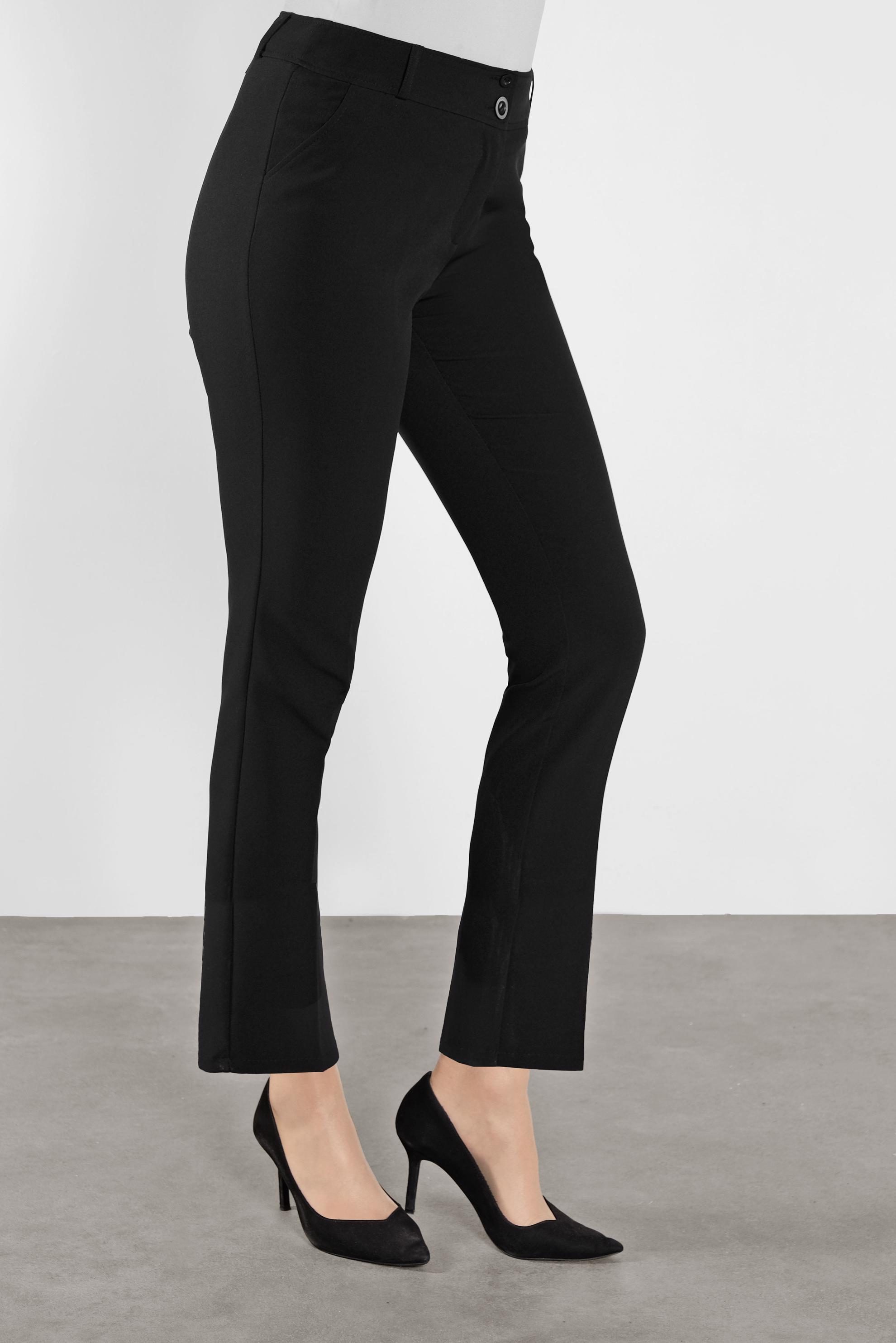 Tesettür giyim SİYAH KLASİK KESİM PANTOLON 70127 