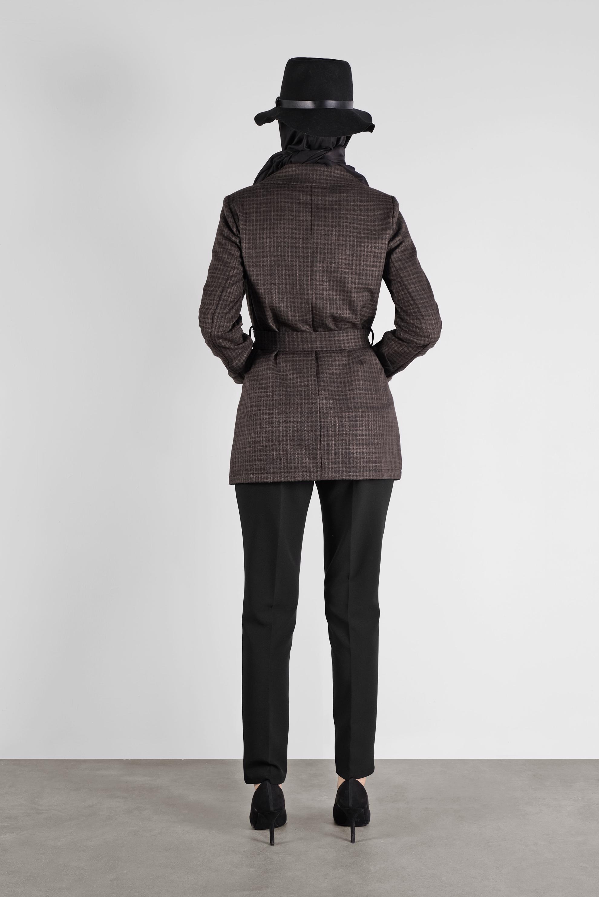 Tesettür giyim SİYAH KLASİK KESİM PANTOLON 70127 