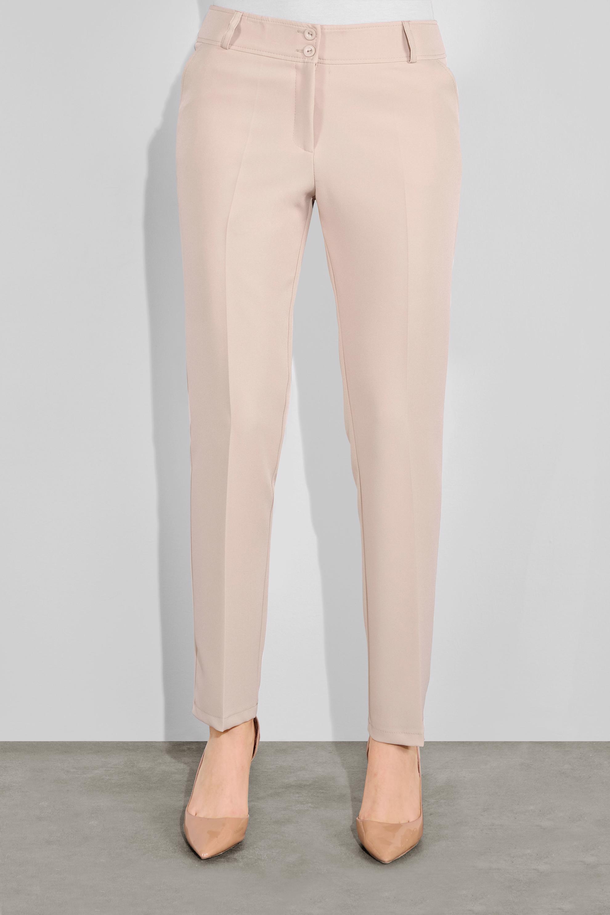 Tesettür giyim BEJ KLASİK KESİM PANTOLON 70127 