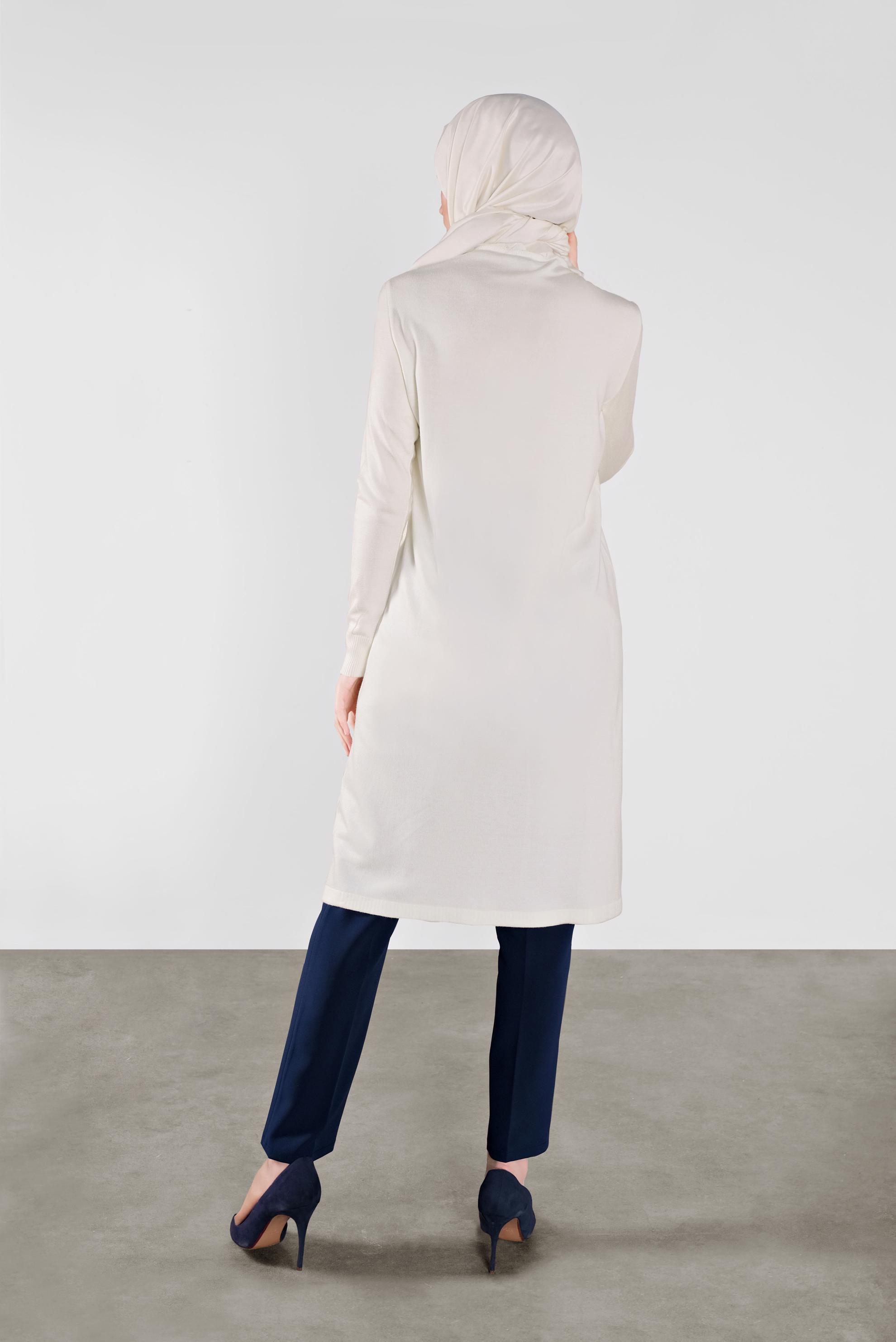 Tesettür giyim LACİVERT KLASİK KESİM PANTOLON 70127 