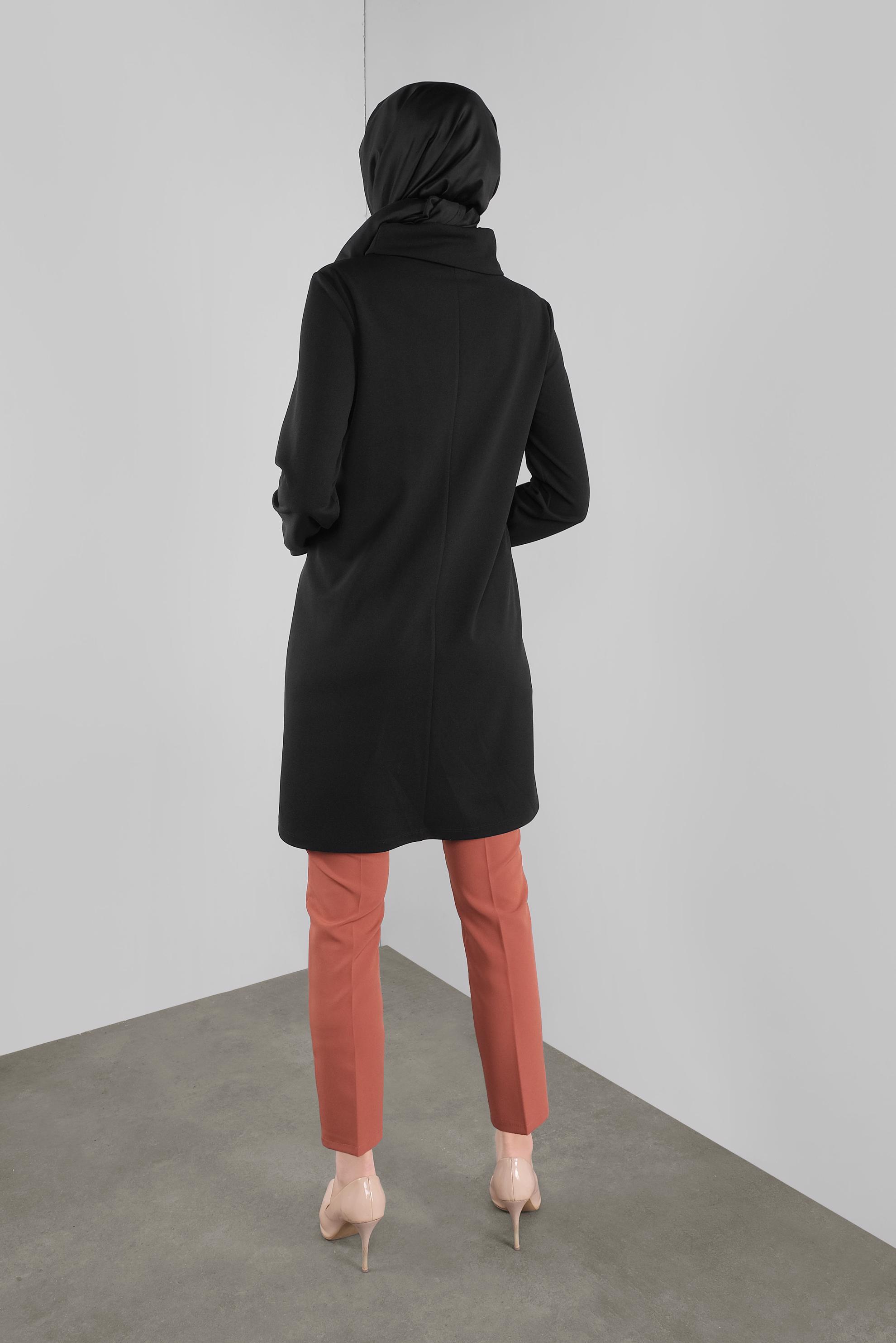 Tesettür giyim BORDO KLASİK KESİM PANTOLON 70127 