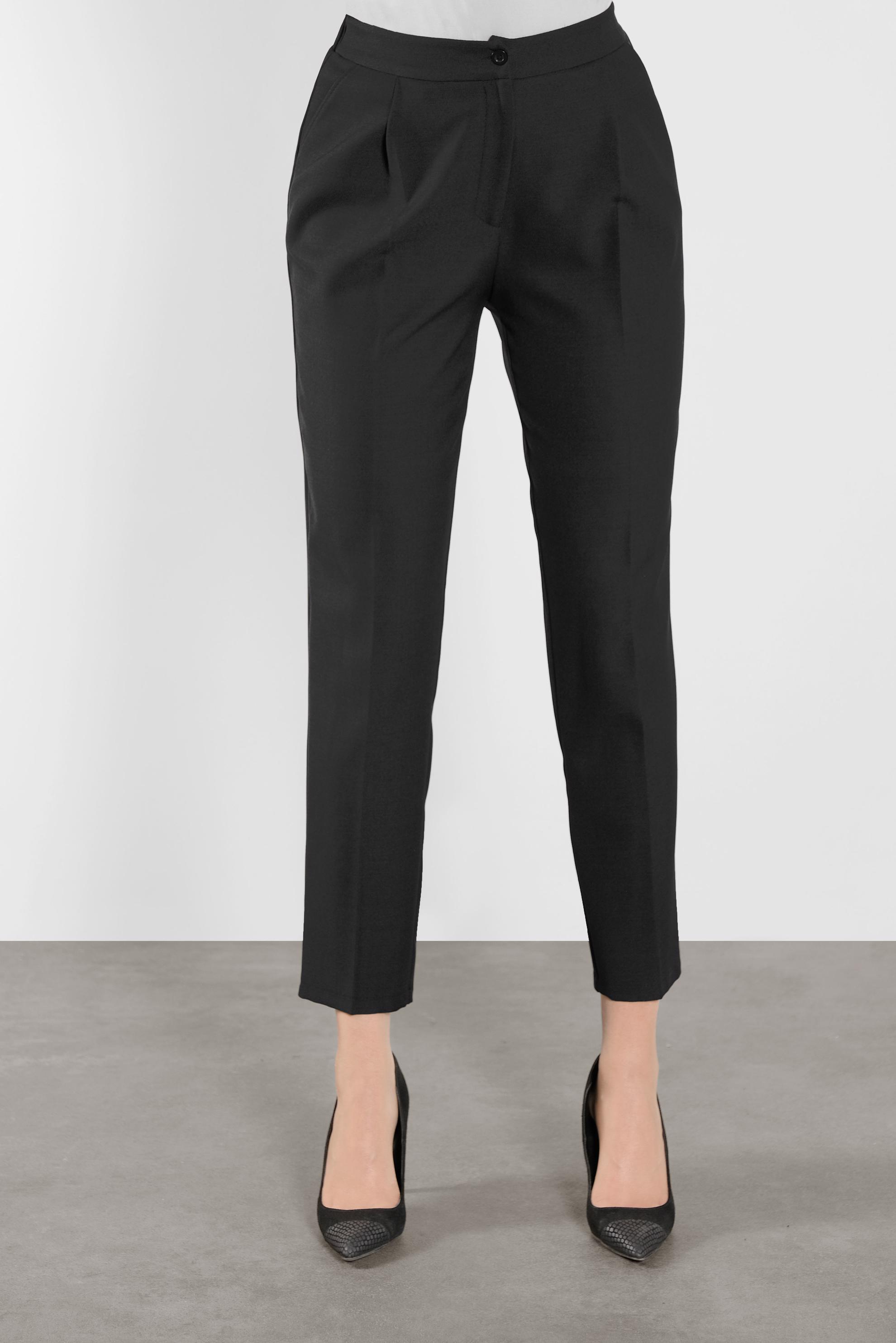 Tesettür giyim SİYAH KLASİK PANTOLON 70128