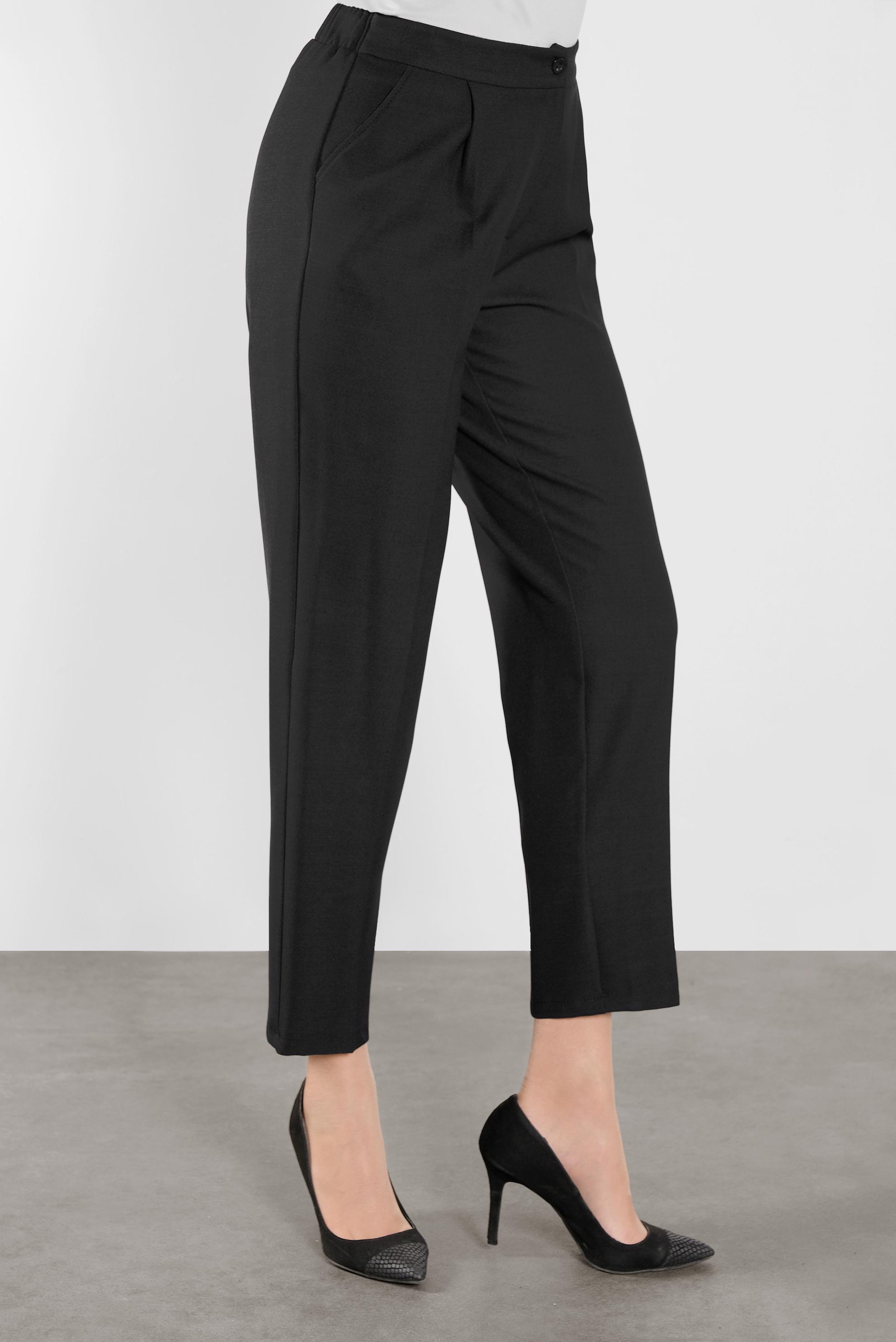 Tesettür giyim SİYAH KLASİK PANTOLON 70128