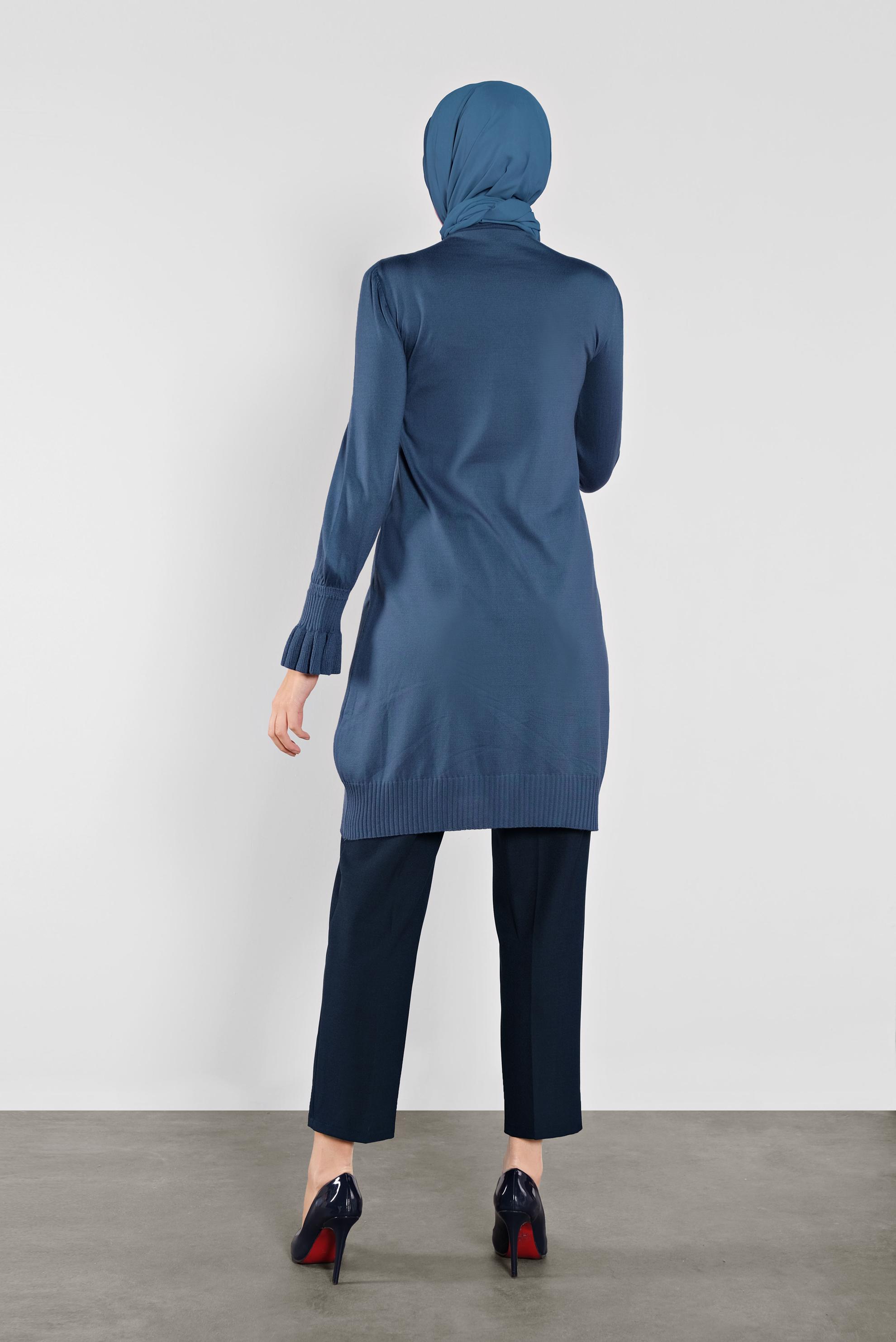 Tesettür giyim LACİVERT KLASİK PANTOLON 70128