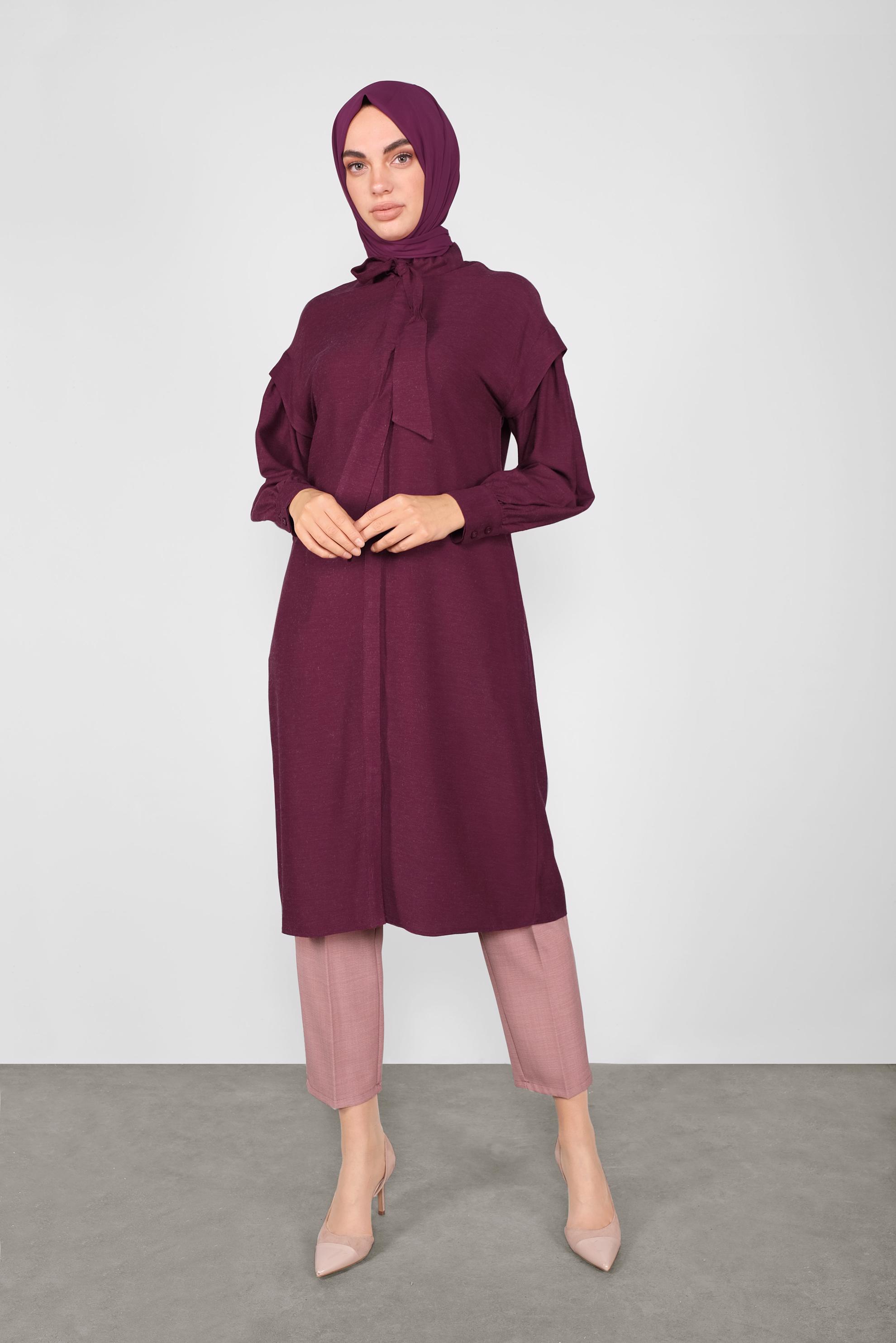 Tesettür giyim PUDRA KLASİK PANTOLON 70128