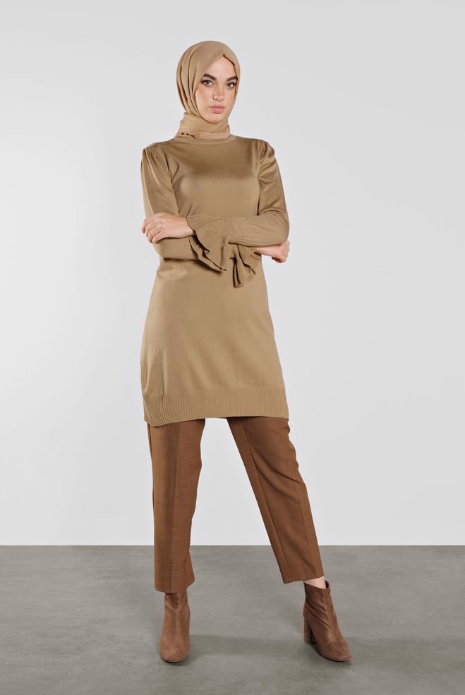 Tesettür giyim  Fırfır Havası - ALVİNA