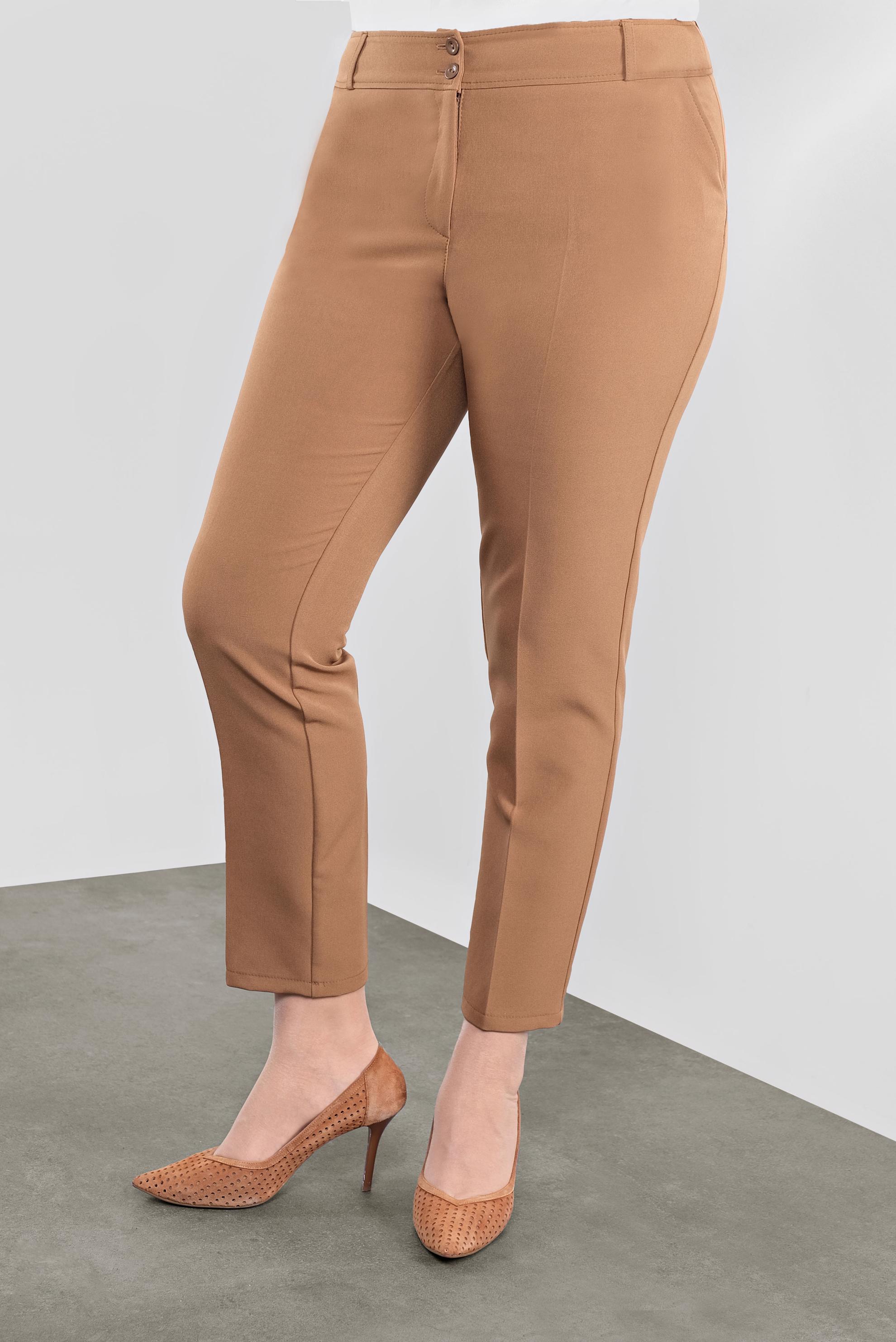 Tesettür giyim TABA ARA BEL PANTOLON 70129 