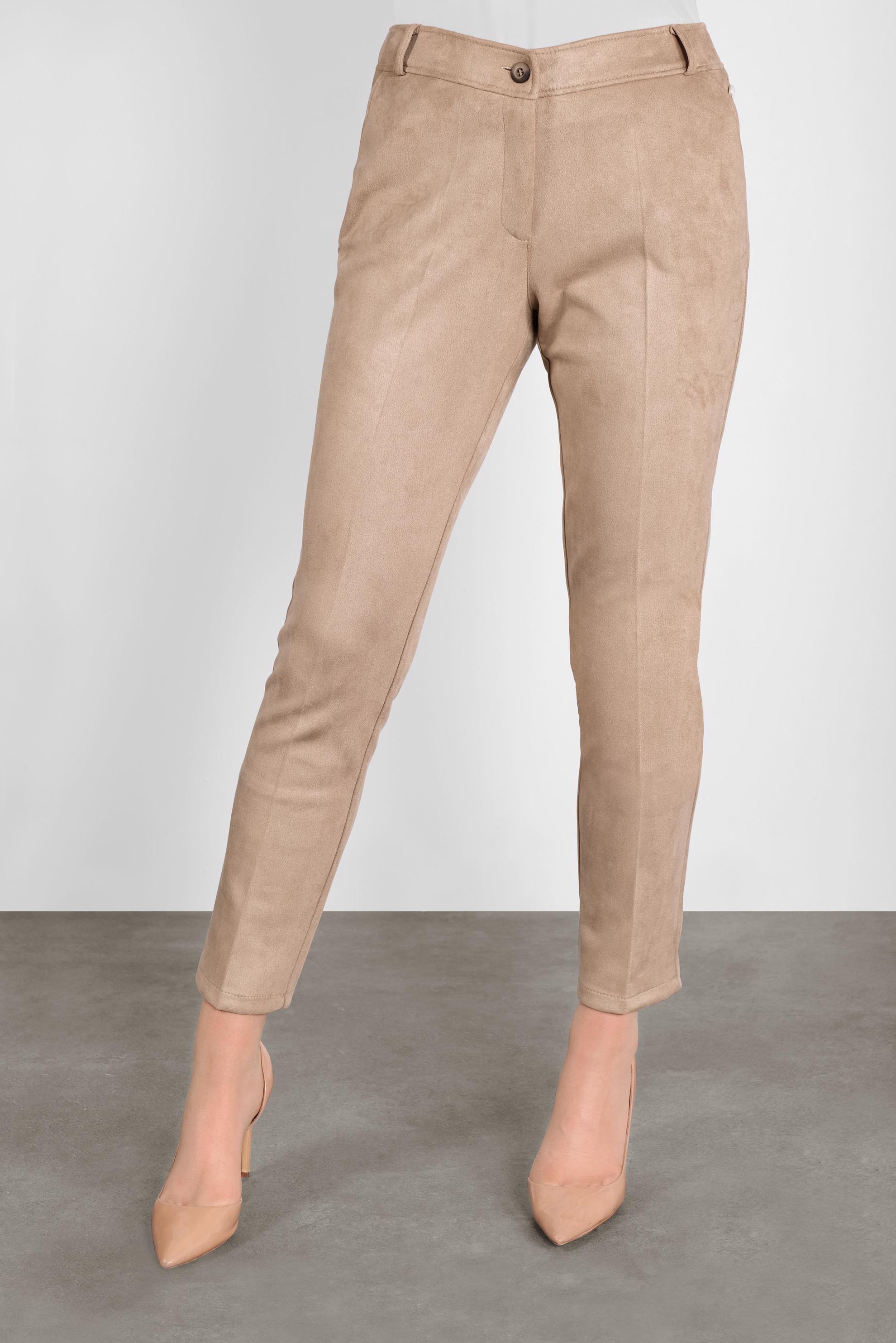 Tesettür giyim BEJ SÜET PANTOLON 70133 