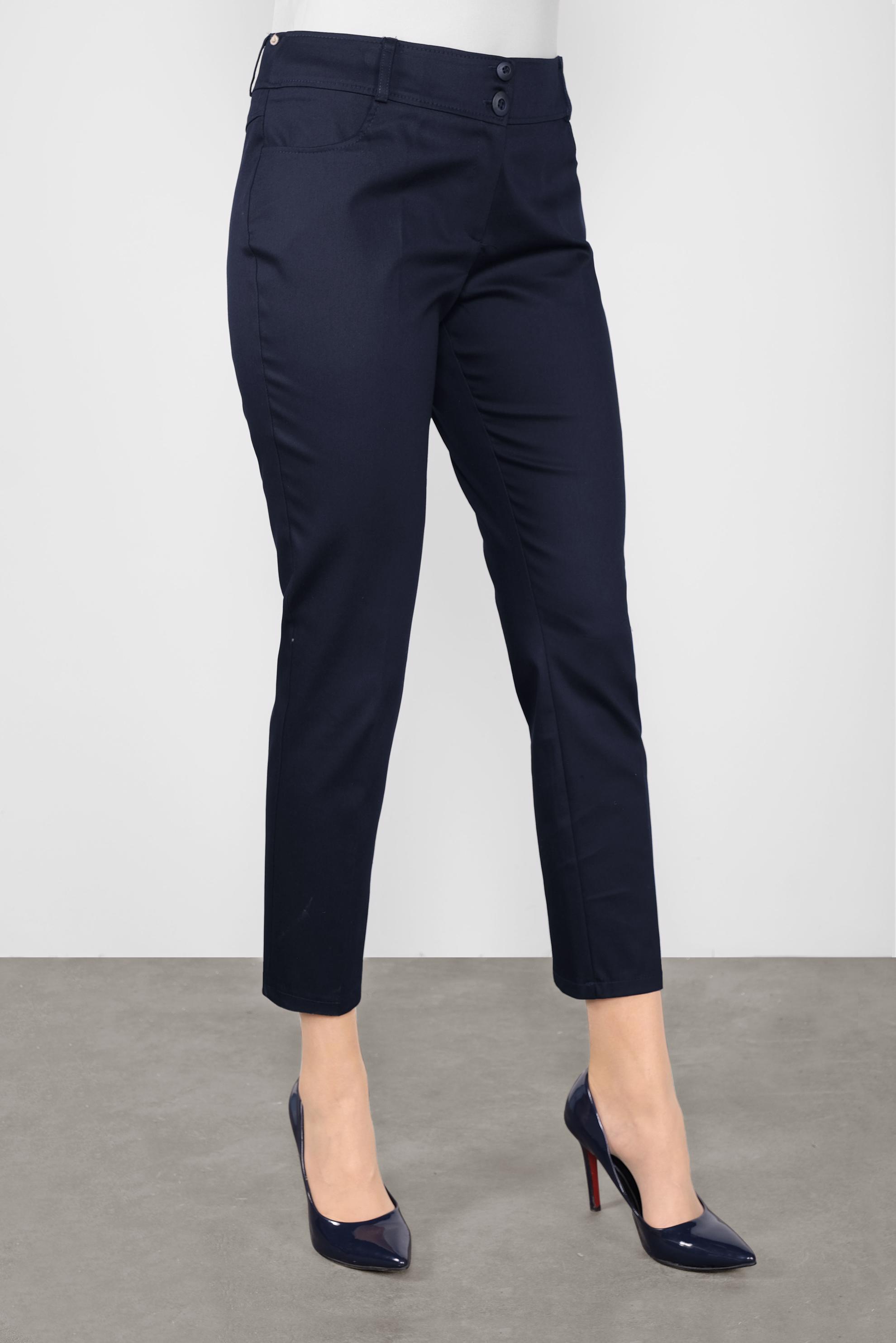 Tesettür giyim LACİVERT KLASİK KESİM PANTOLON 70135