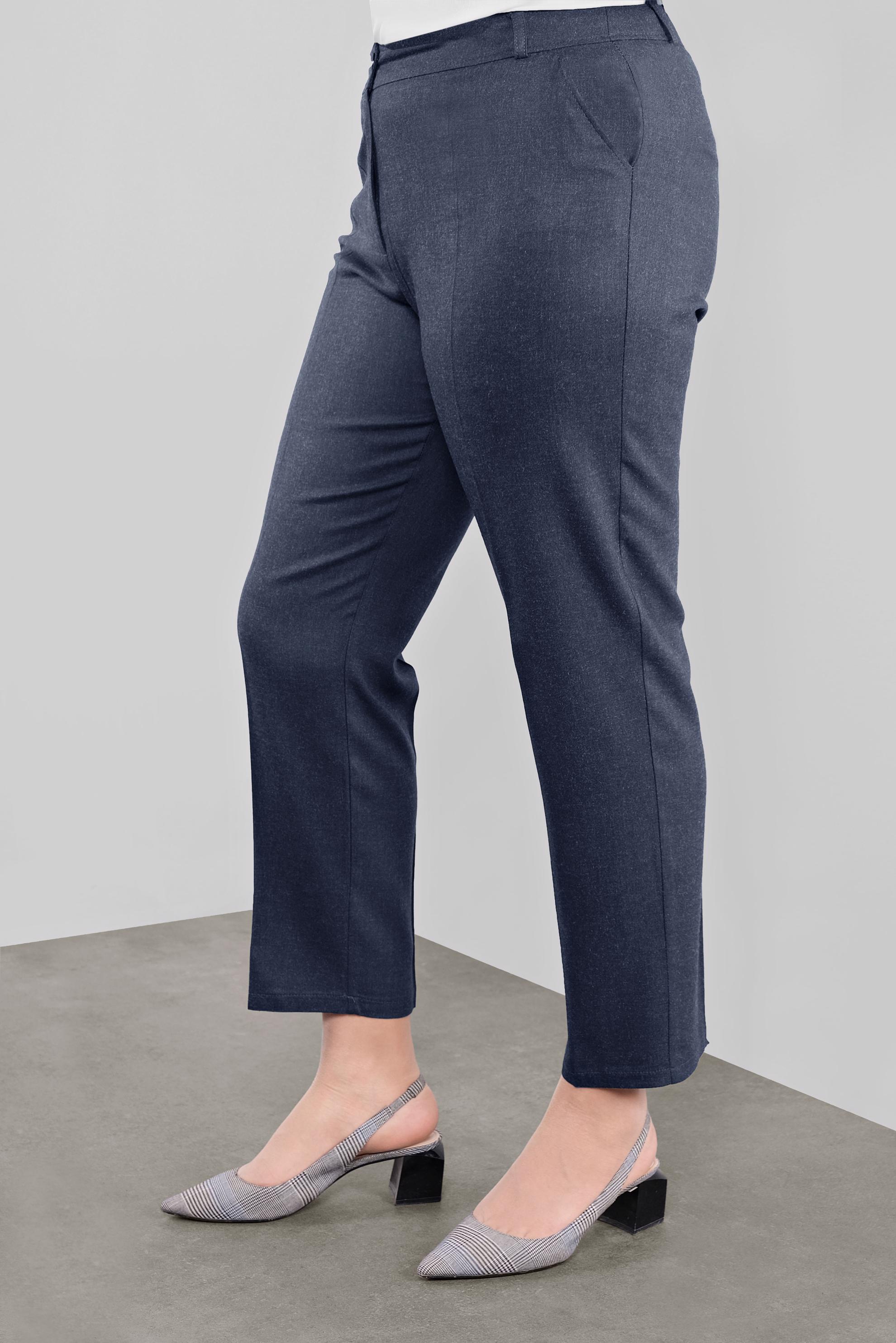 Hijab clothing NAVY BLUE MID-RISE PANTS 70138 