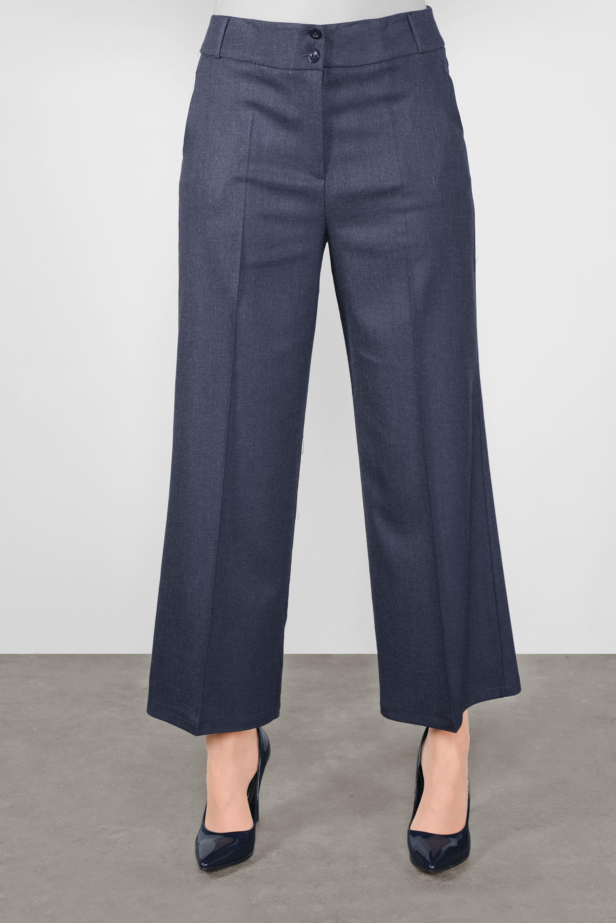 Tesettür giyim LACİVERT BOL KESİM KLASİK PANTOLON 70139