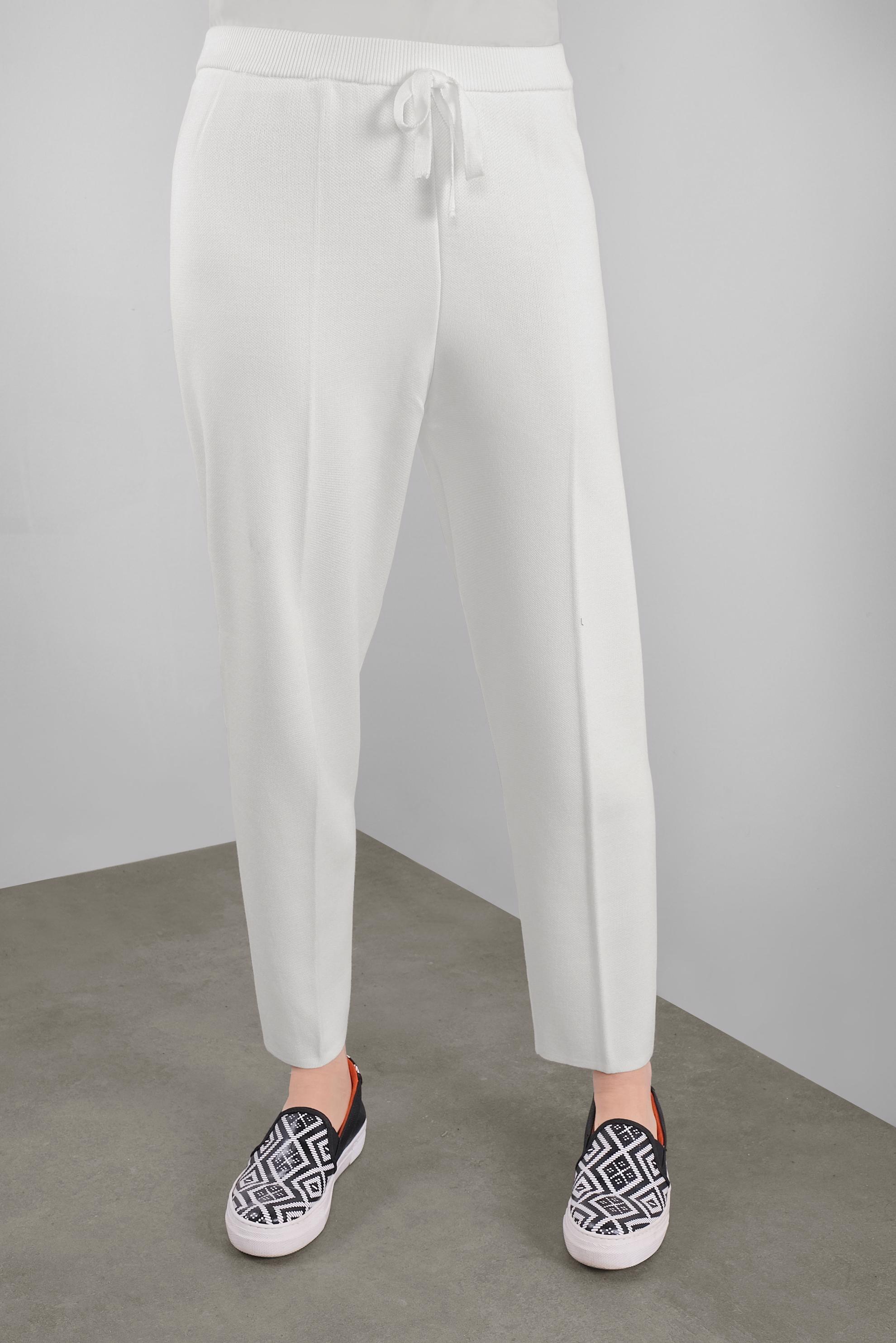 Tesettür giyim BEYAZ TRİKO PANTOLON 70149  