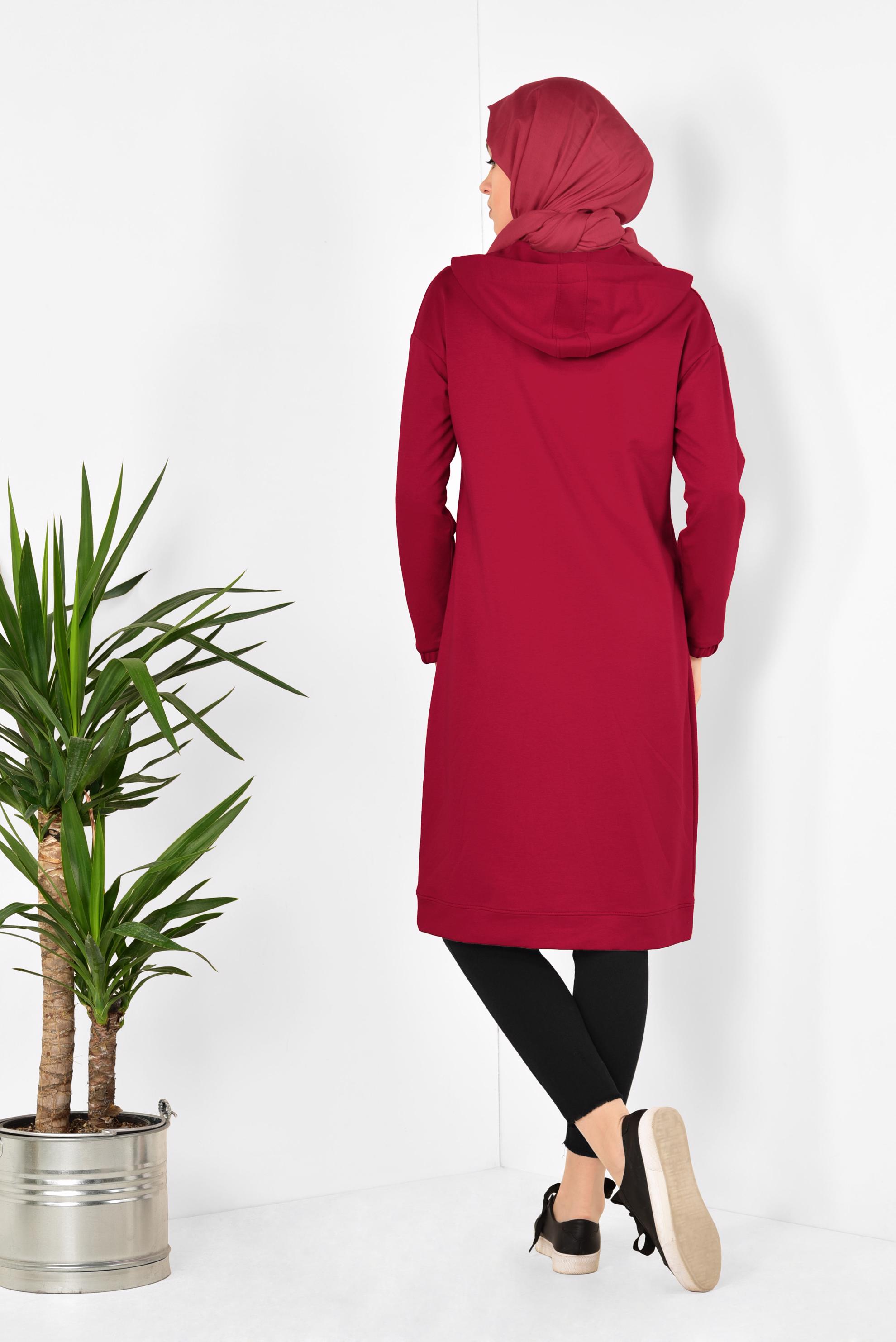 Tesettür giyim SİYAH DÜŞÜK BEL DAR PANTOLON 7513