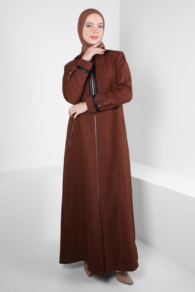 Vêtements hijab ORANGE 10131 HERA PARDESÜ 40/46 TEK42 - ALVİNA