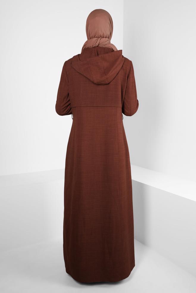 Vêtements hijab ORANGE 10131 HERA PARDESÜ 40/46 TEK42 - ALVİNA