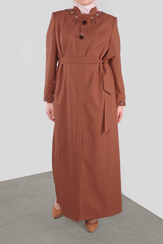 Vêtements hijab ORANGE 10301 SHERA PARDESÜ 46/52 TEK44 - ALVİNA