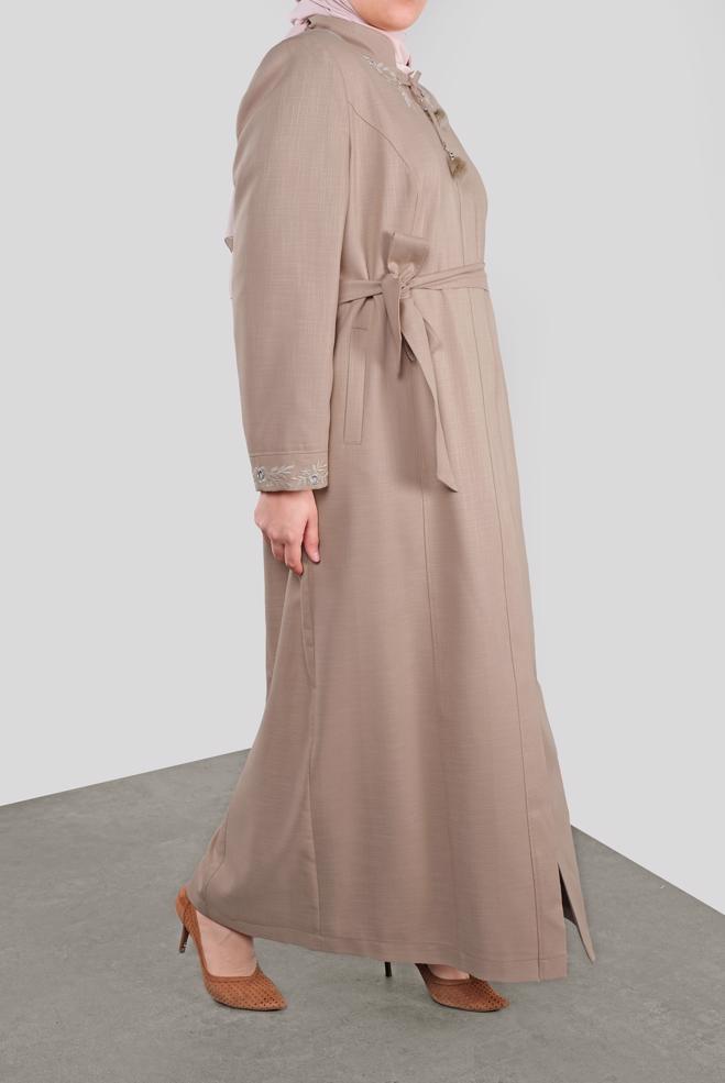 Vêtements hijab BRUN 10301 SHERA PARDESÜ 46/52 TEK44 - ALVİNA