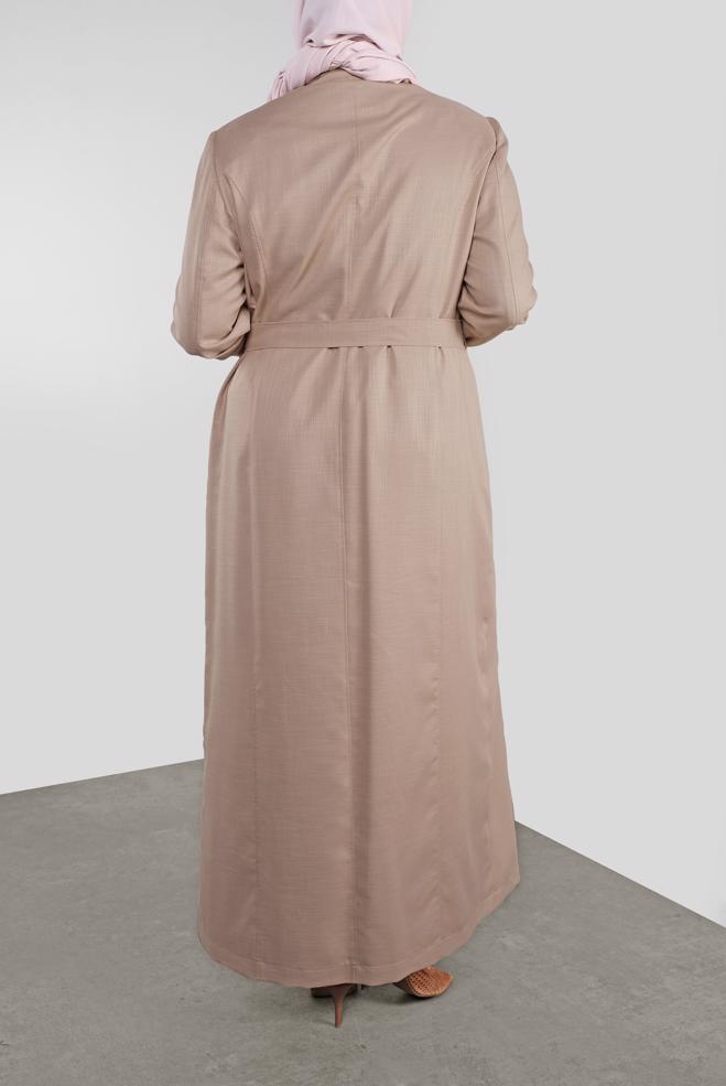 Vêtements hijab BRUN 10301 SHERA PARDESÜ 46/52 TEK44 - ALVİNA