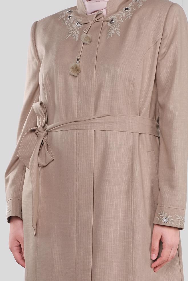 Vêtements hijab BRUN 10301 SHERA PARDESÜ 46/52 TEK44 - ALVİNA