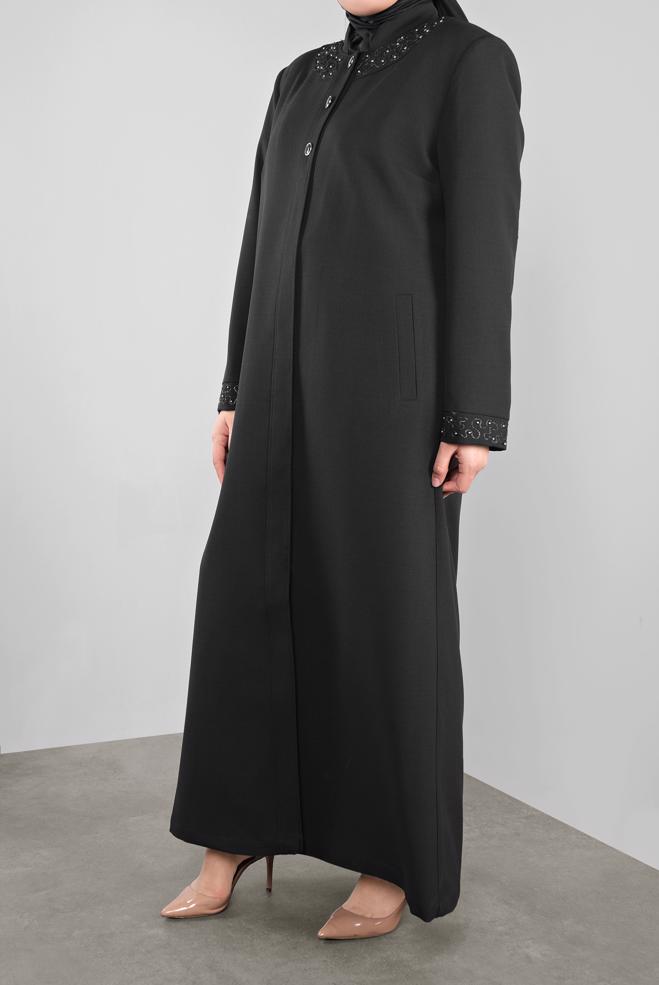Vêtements hijab NOIR 10313 HERA PARDESÜ 46/54 TEK44 - ALVİNA
