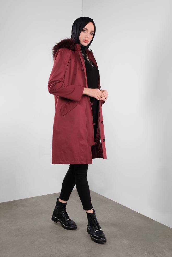 Hijab clothing  Scarlet Tones - ALVİNA