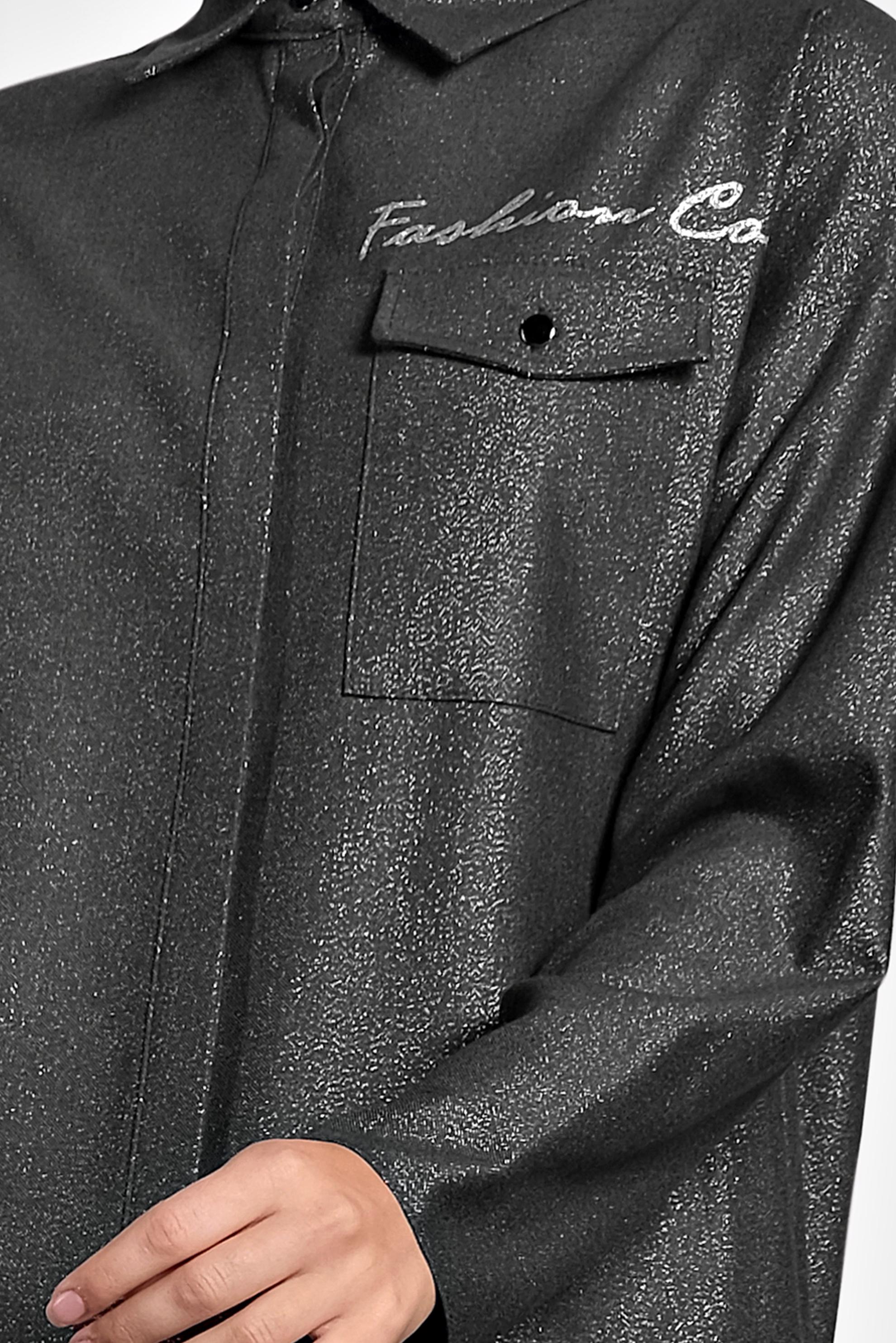 Tesettür giyim HAKİ DÜĞMELİ GÖMLEK YAKA TUNİK 40211