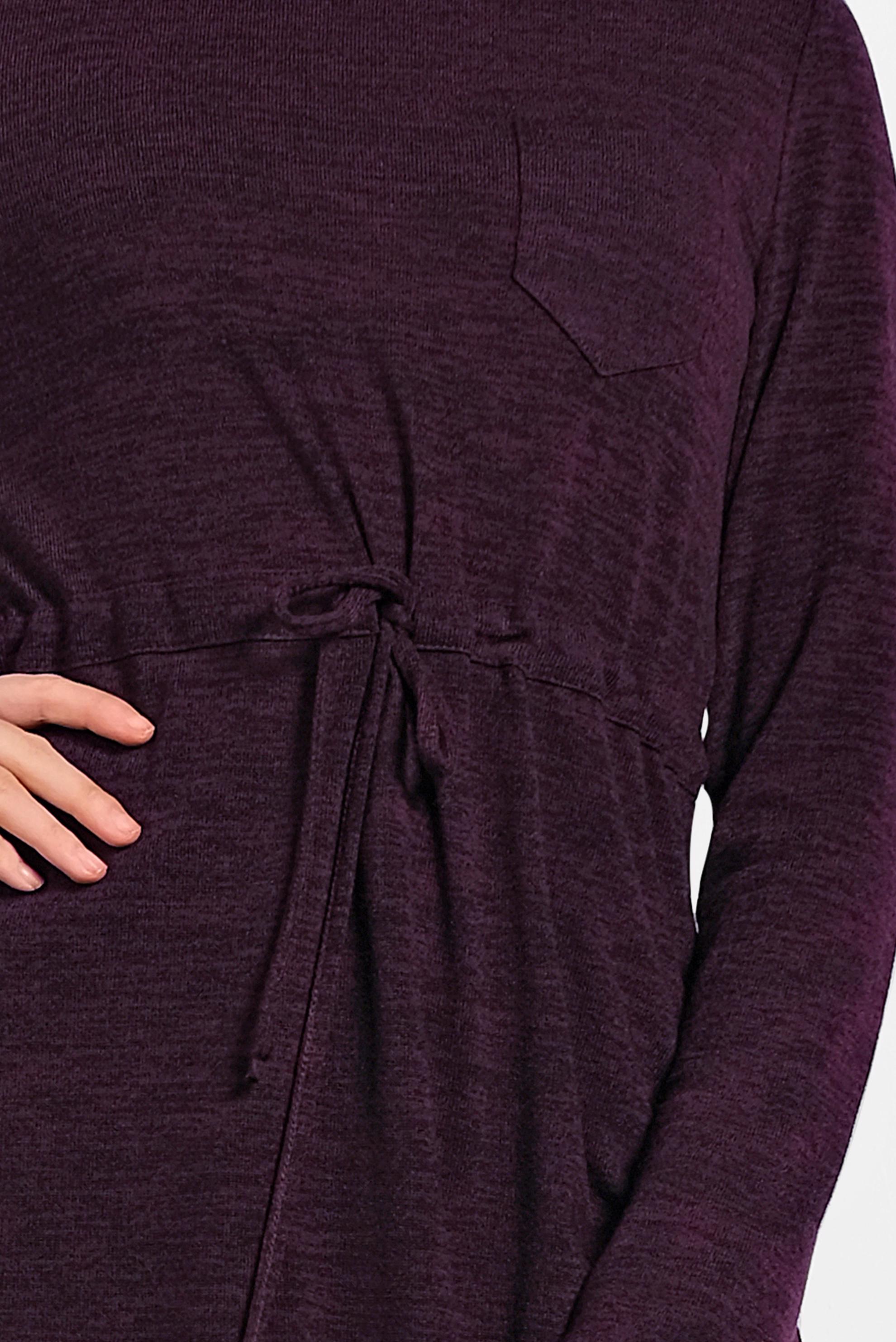 Tesettür giyim MÜRDÜM BELİ BAĞCIKLI TUNİK 40394