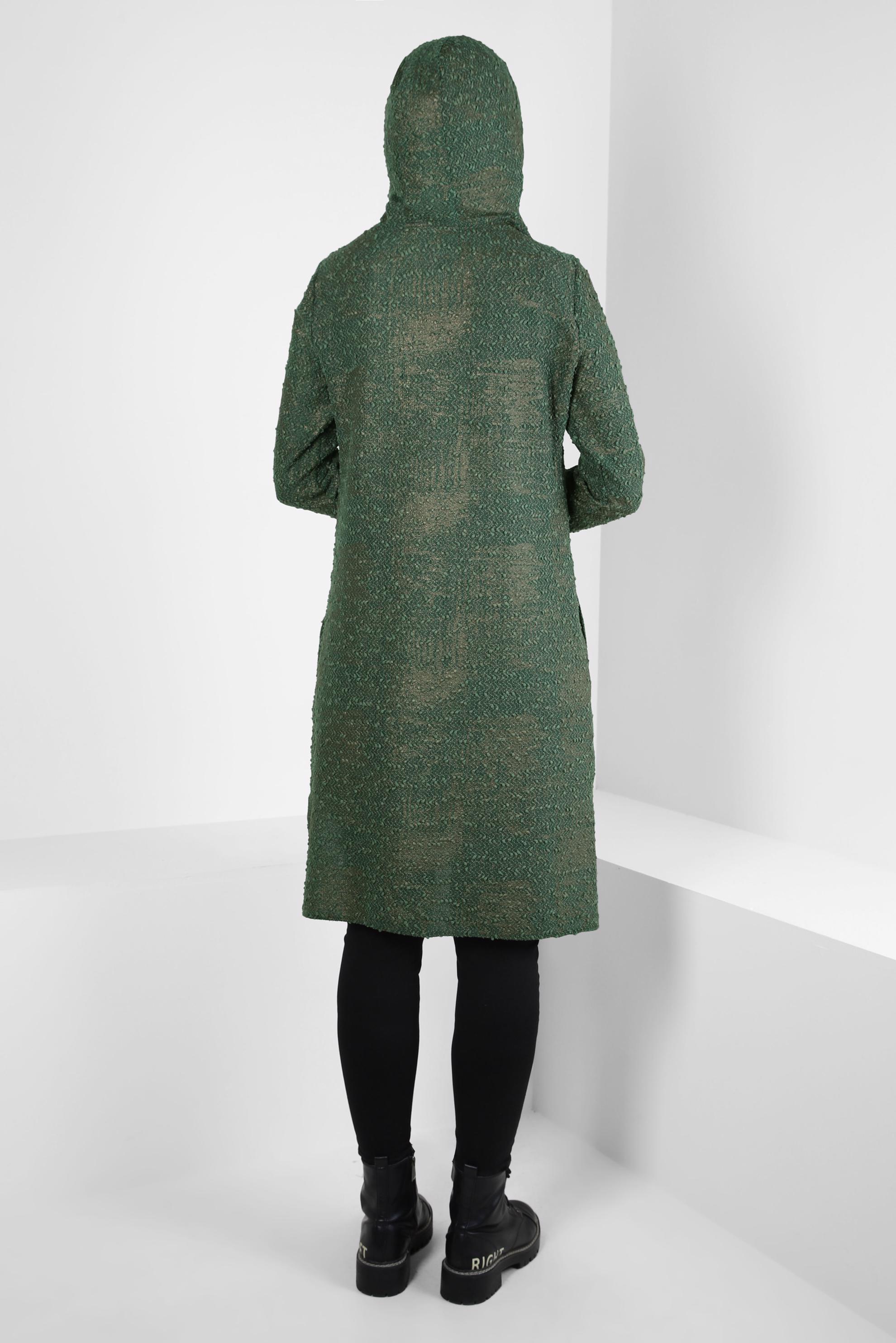 Hijab clothing GREEN SMOKED-HEM TUNIC 40409