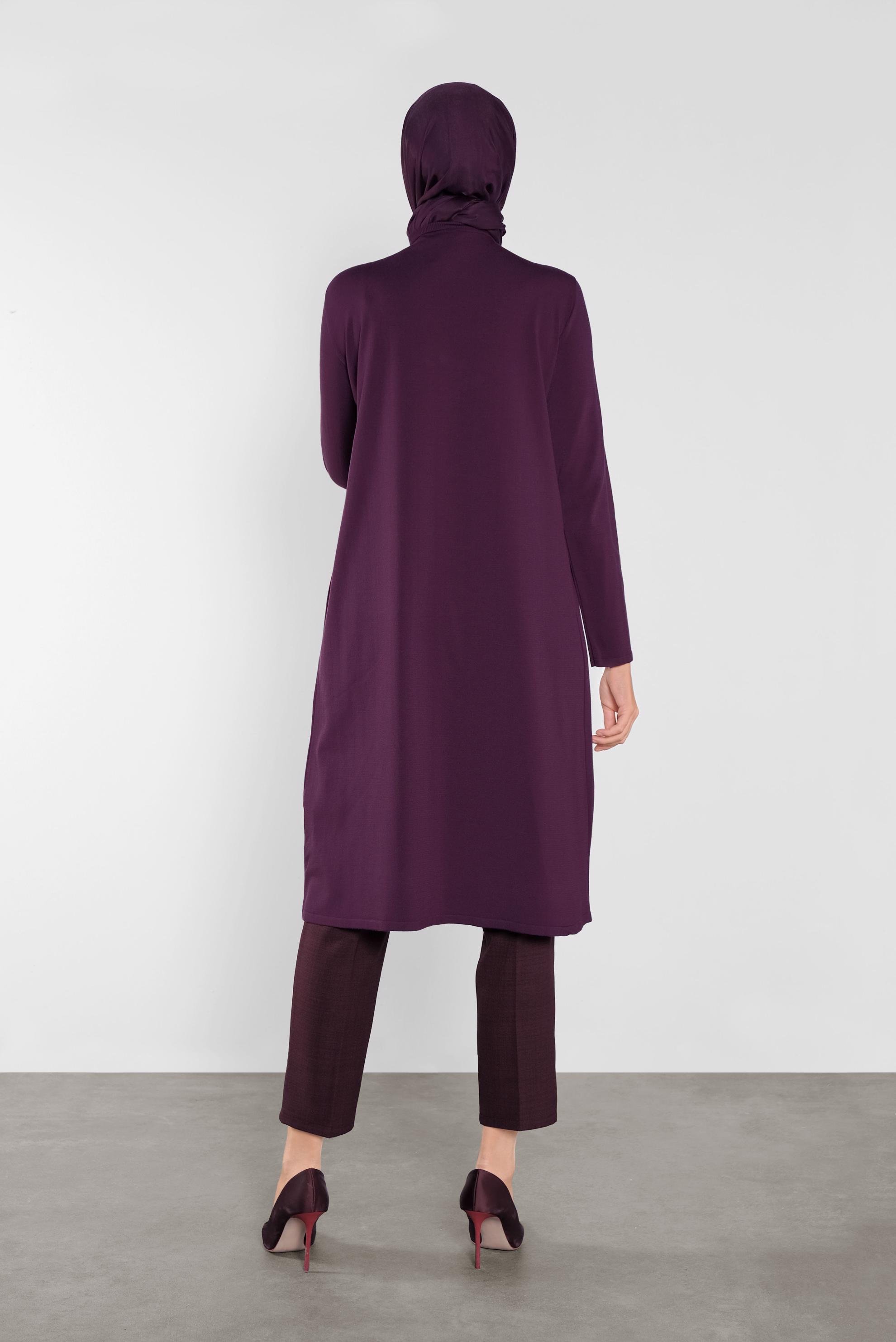 Hijab clothing DAMSON BUTTONED KNIT TUNIC 41070 
