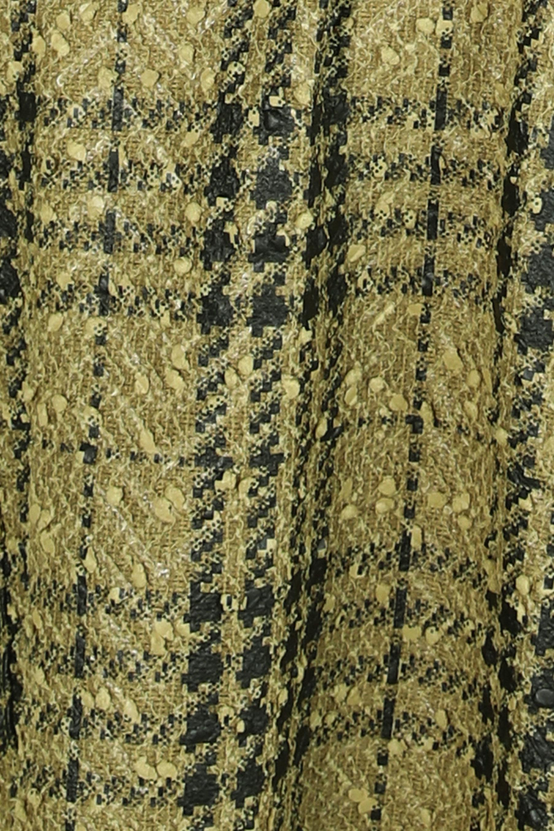 Tesettür giyim YEŞİL EKOSE TUNİK 40409-1