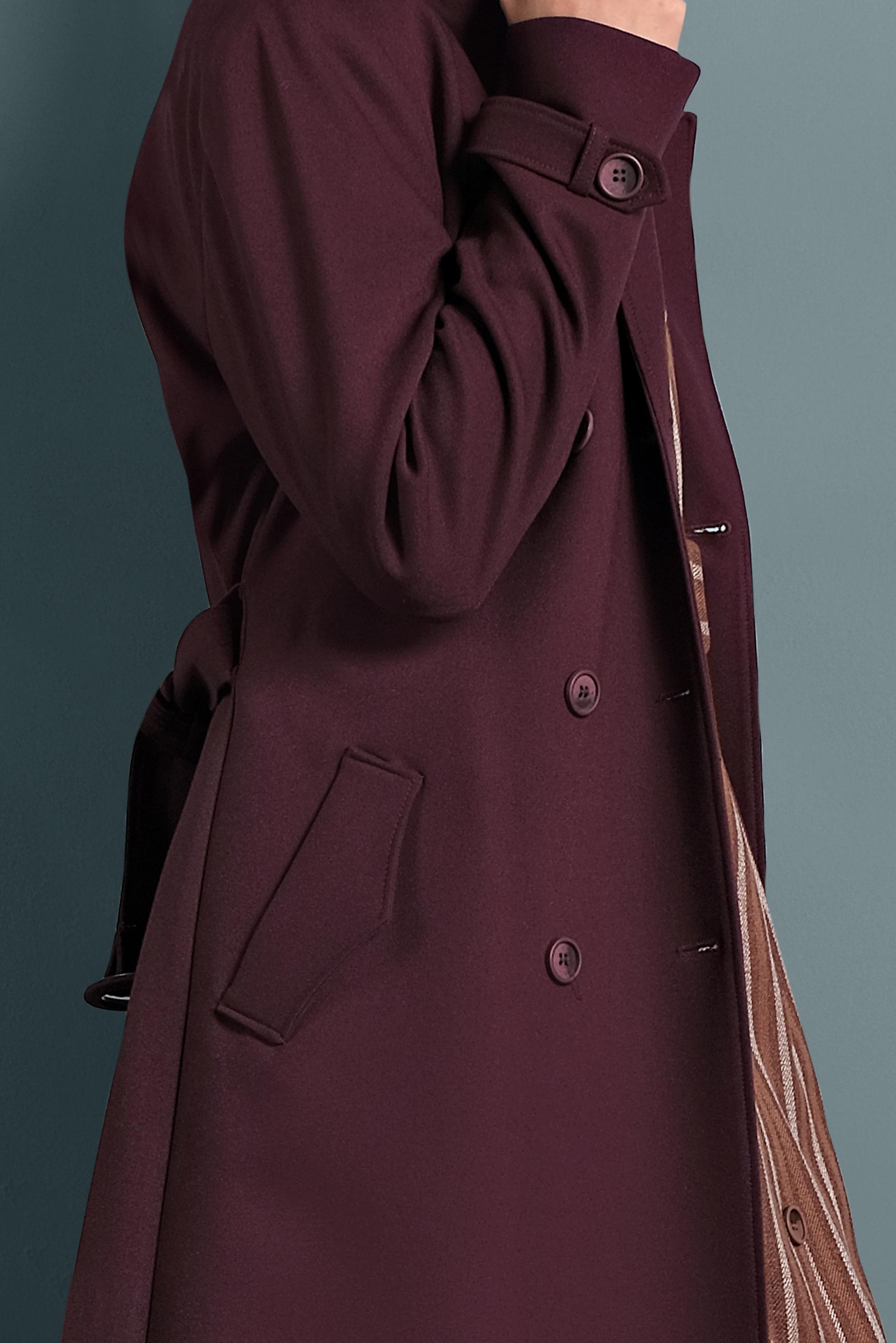 Hijab clothing DAMSON BELTED BUTTONED TRENCH-COAT  10133 