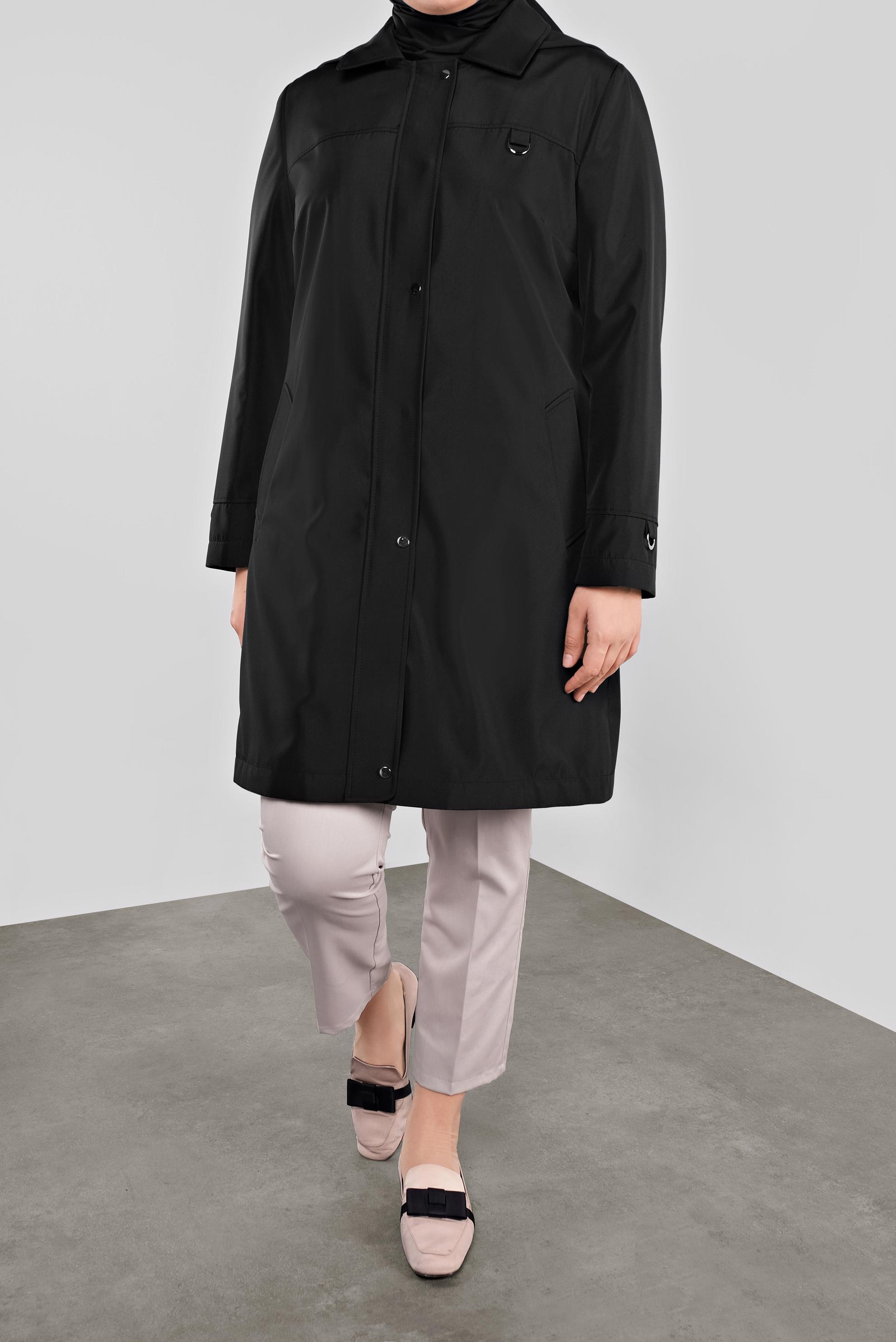 Hijab clothing BLACK 10146 DEWSPO BONDİNG TREÇNKOT 44/50 TEK46