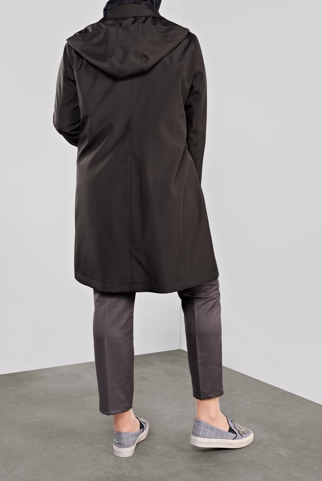 Hijab clothing BROWN 10146 DEWSPO BONDİNG TREÇNKOT 44/50 TEK46 - ALVİNA