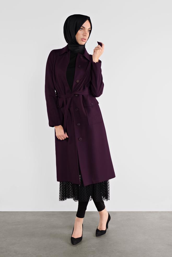 Tesettür giyim  Tül Şıklığı Havası - ALVİNA