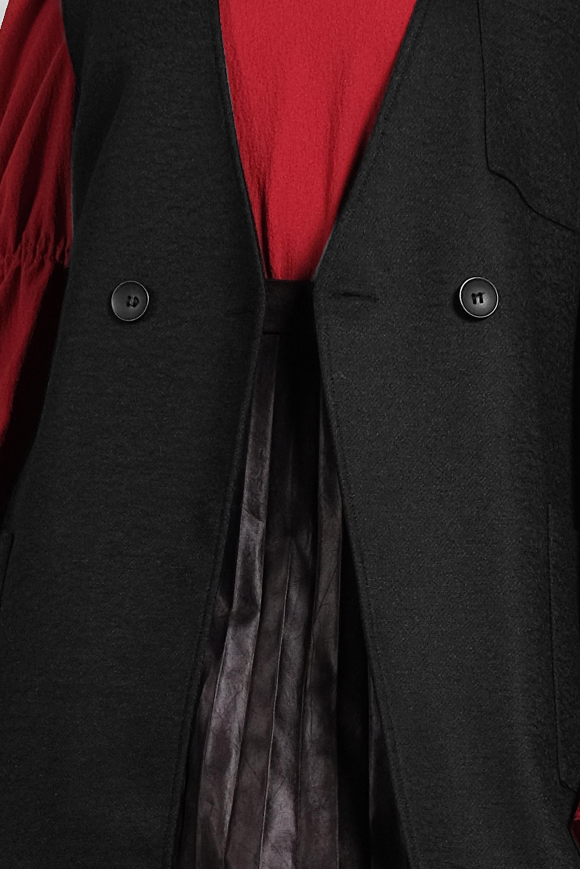 Tesettür giyim SİYAH CEPLİ KRUVAZE YELEK 40264