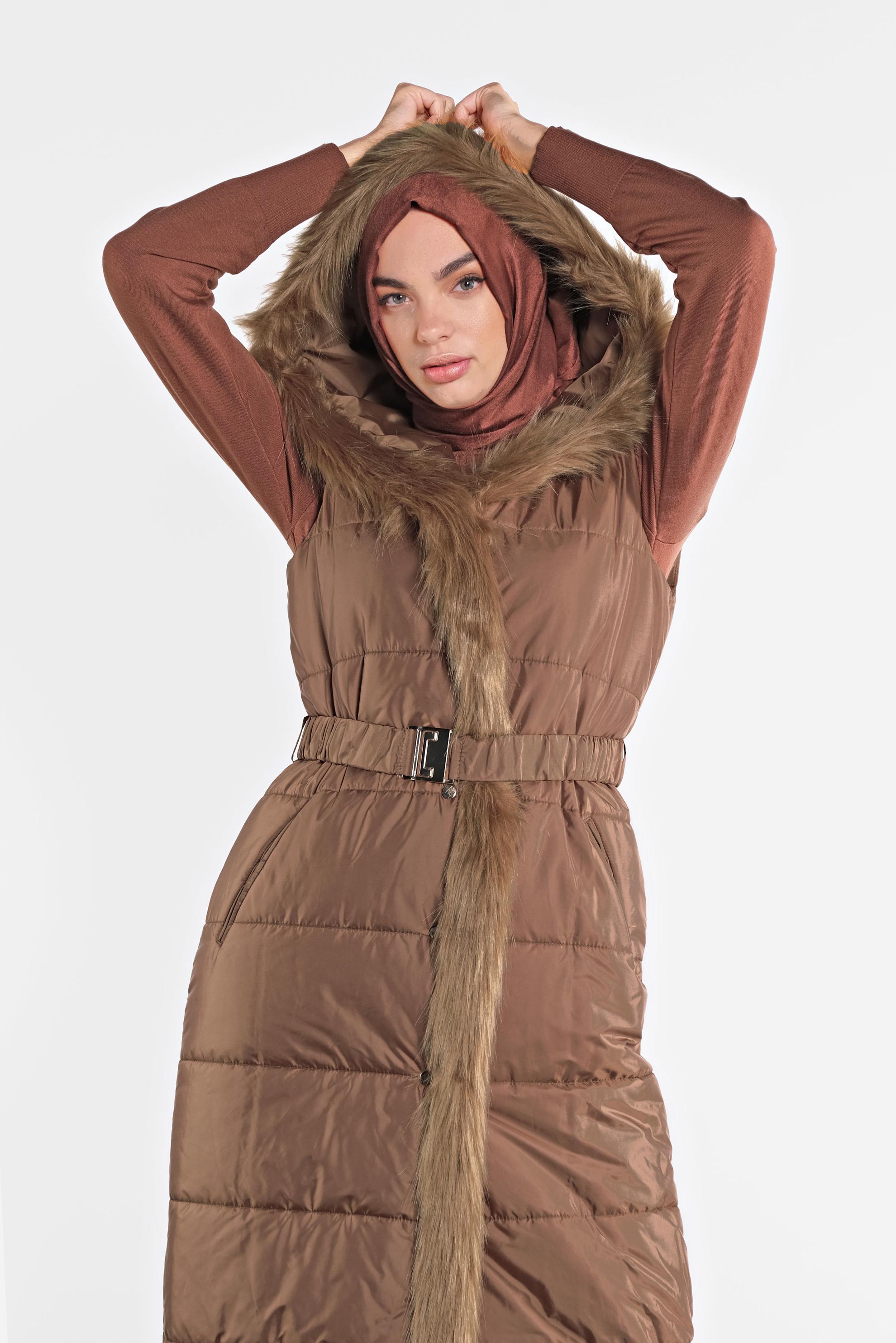 Vêtements hijab TABA DOUDOUNE À CAPUCHE 90064 