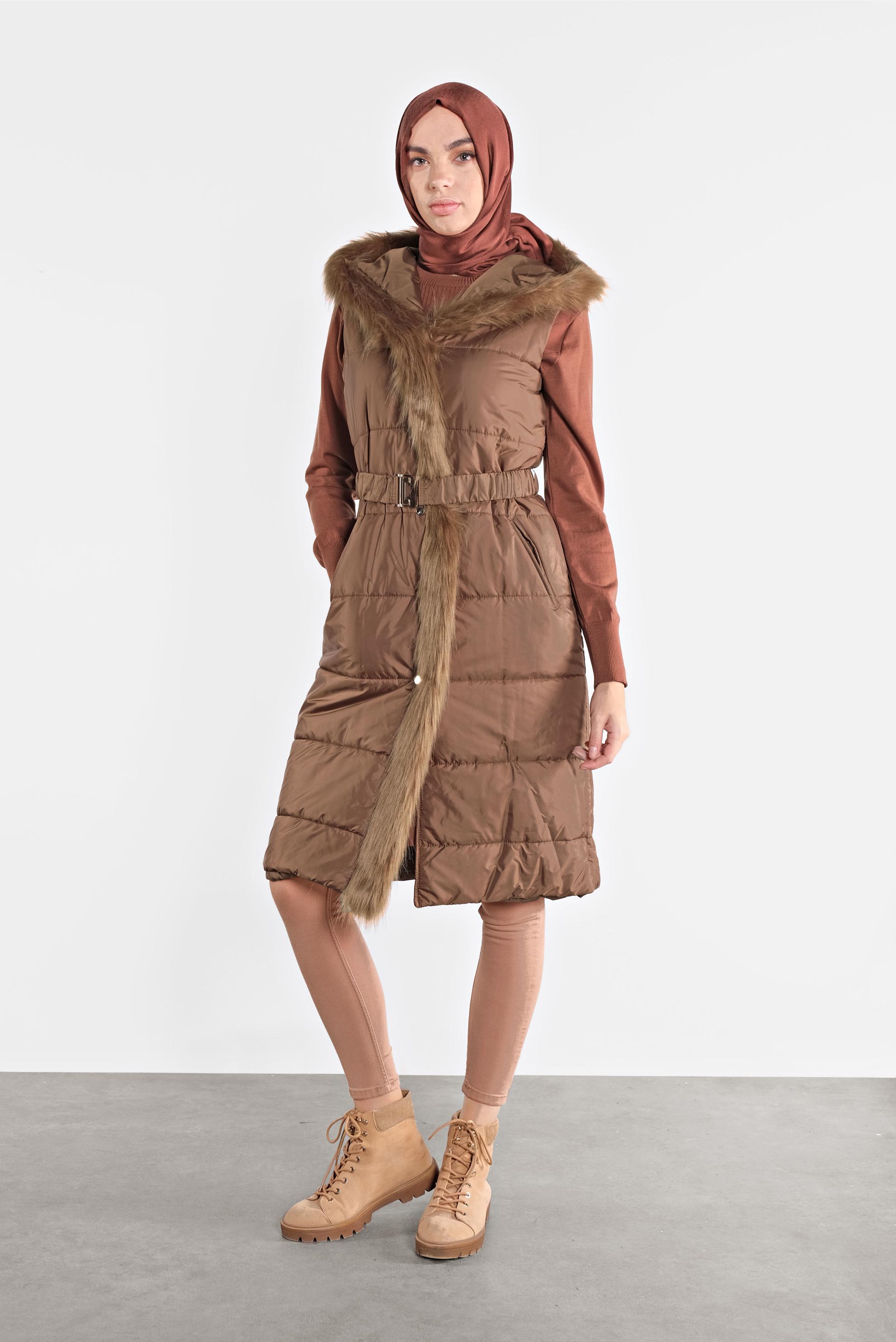 Vêtements hijab TABA DOUDOUNE À CAPUCHE 90064 