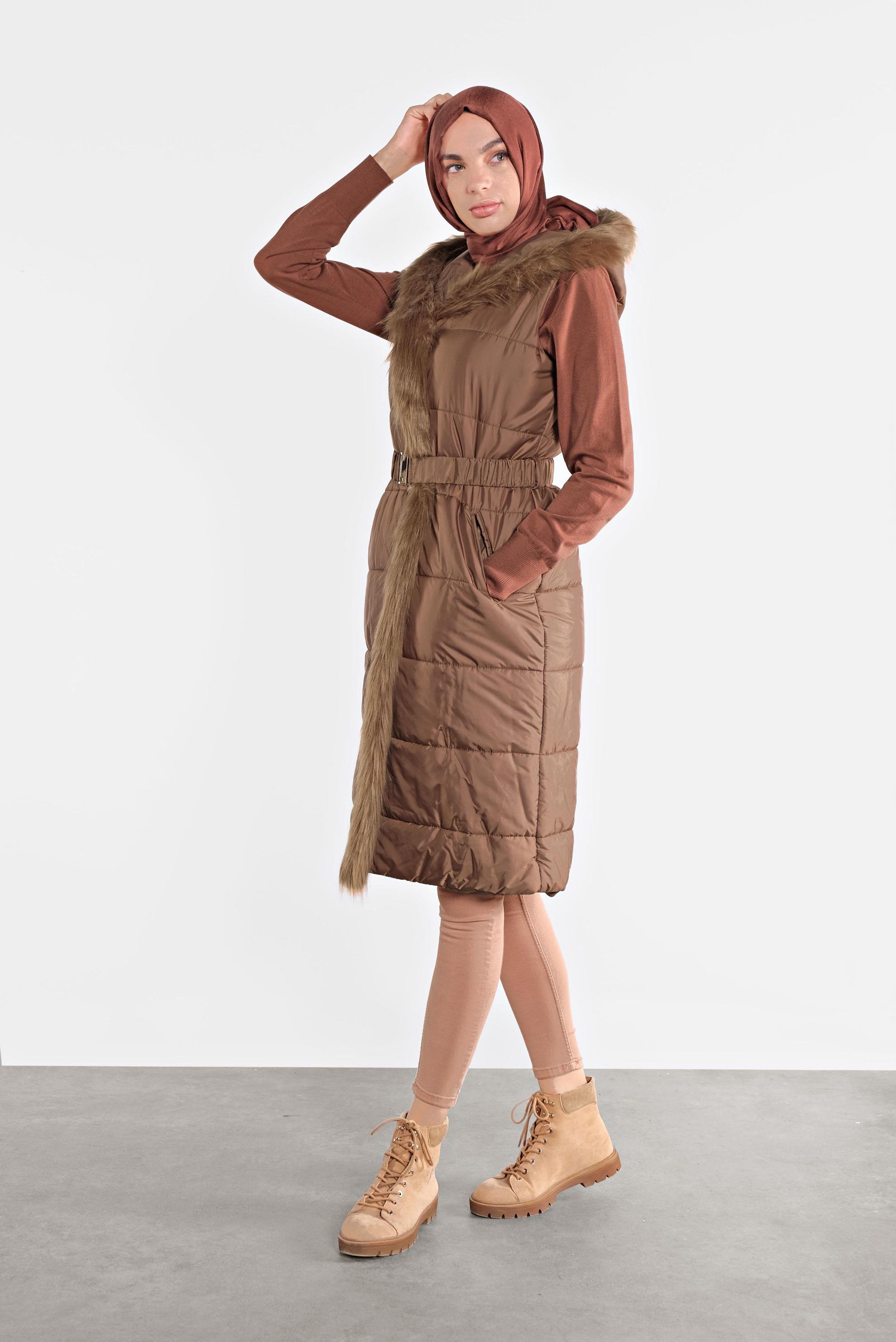 Vêtements hijab TABA DOUDOUNE À CAPUCHE 90064 