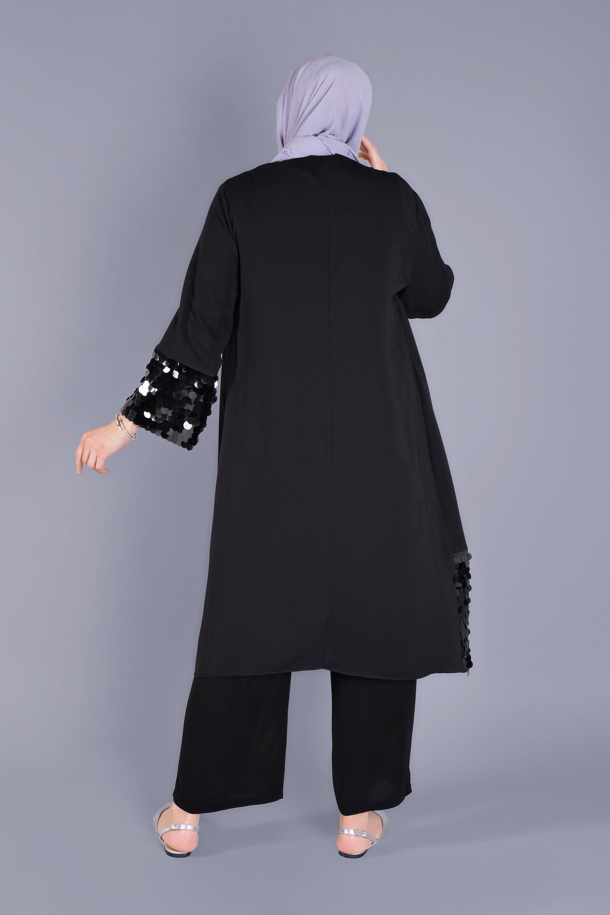 Vêtements hijab NOIR 40882 MEDY 01 CEKET 42/48
