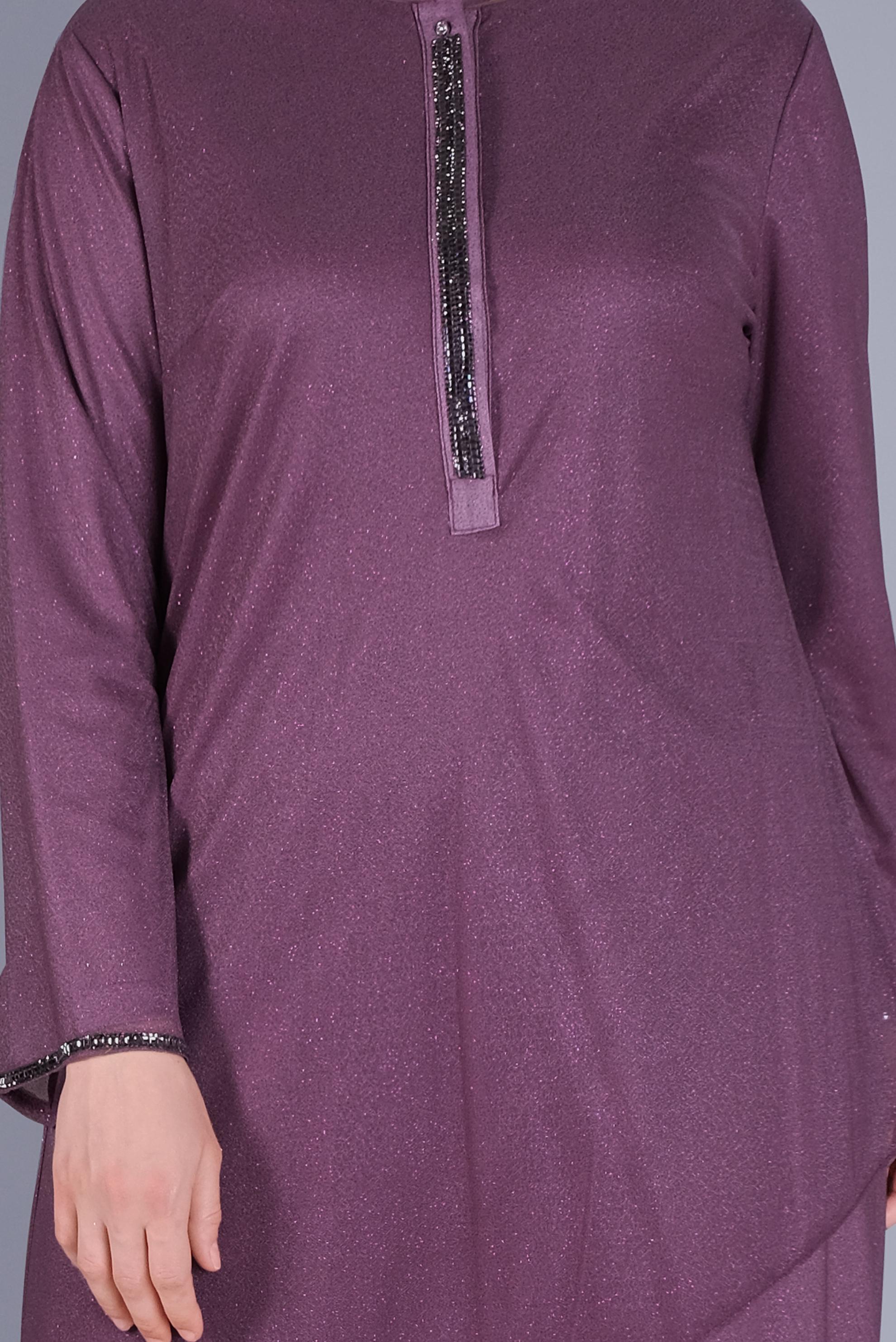 Hijab clothing PURPLE DRESS 20057 