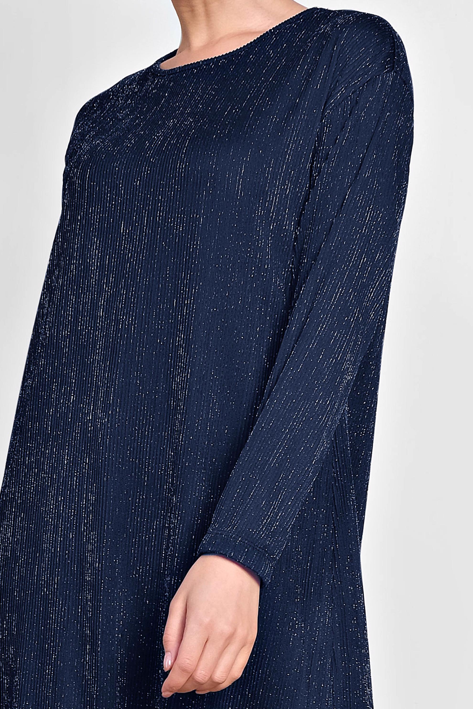 Tesettür giyim LACİVERT 4443 SİMAY ELBİSE 38/46 TEK40