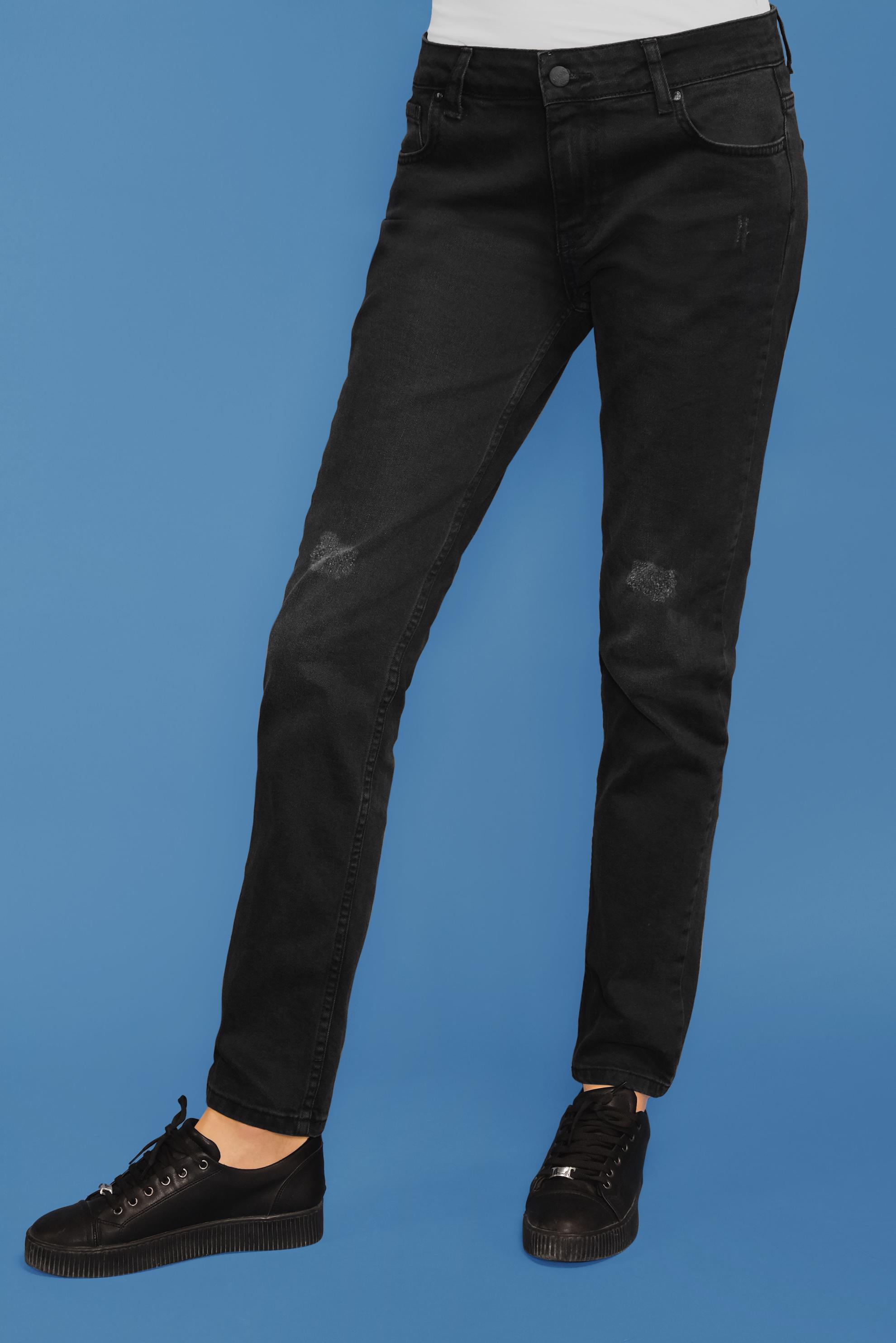 Tesettür giyim SİYAH DENİM PANTOLON 70060