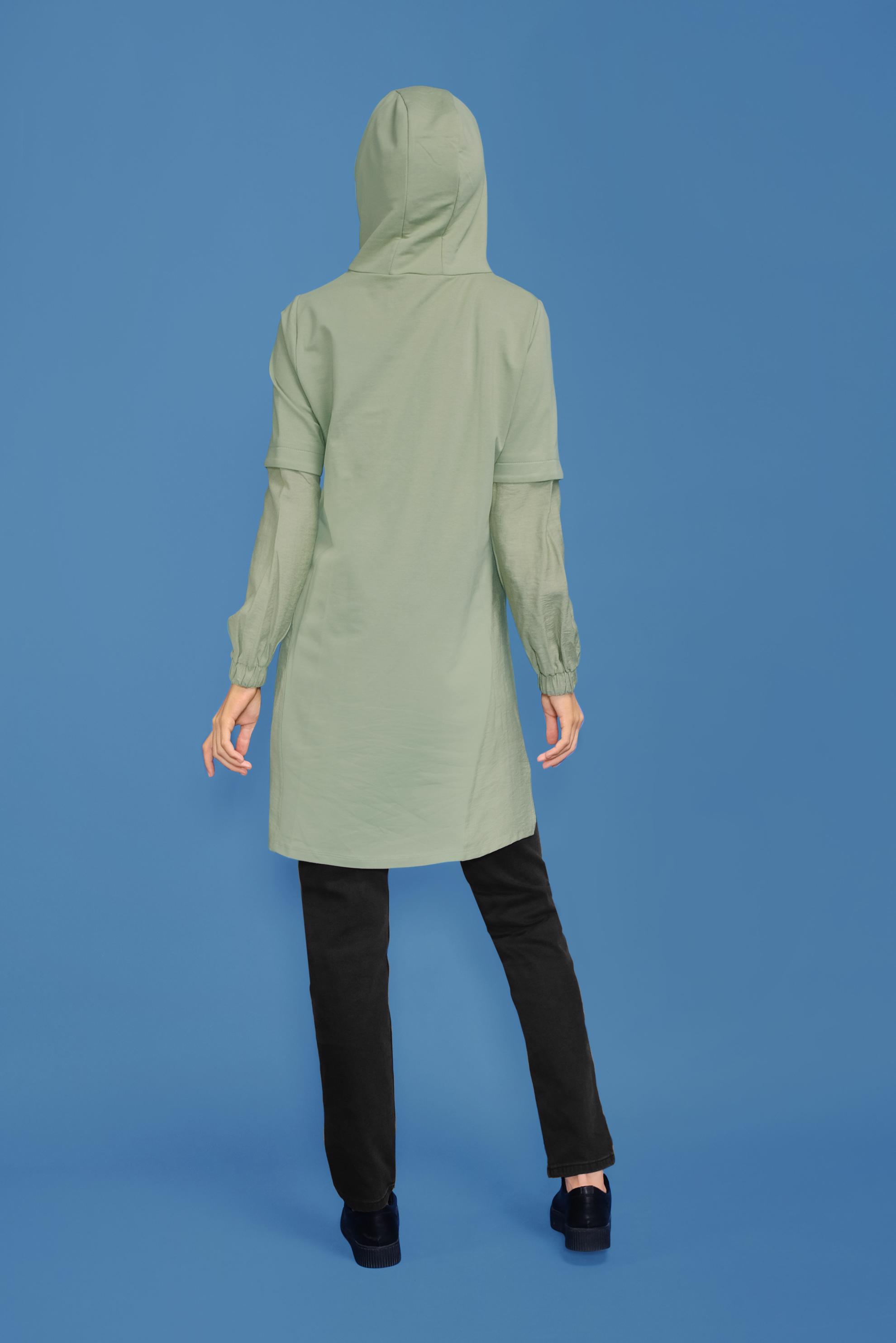 Tesettür giyim SİYAH DENİM PANTOLON 70060