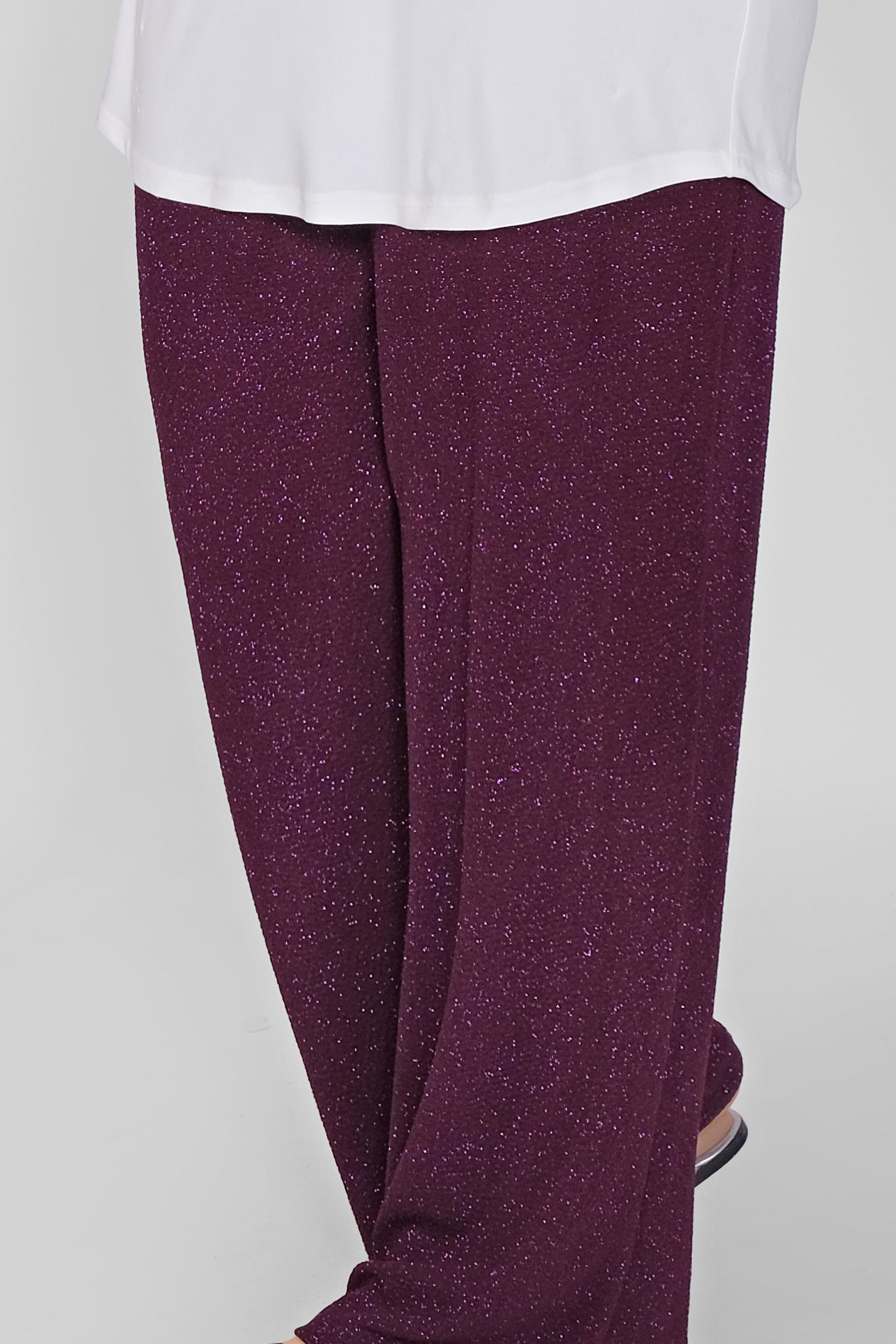 Tesettür giyim MÜRDÜM BELİ LASTİKLİ SİMLİ PANTOLON 70212