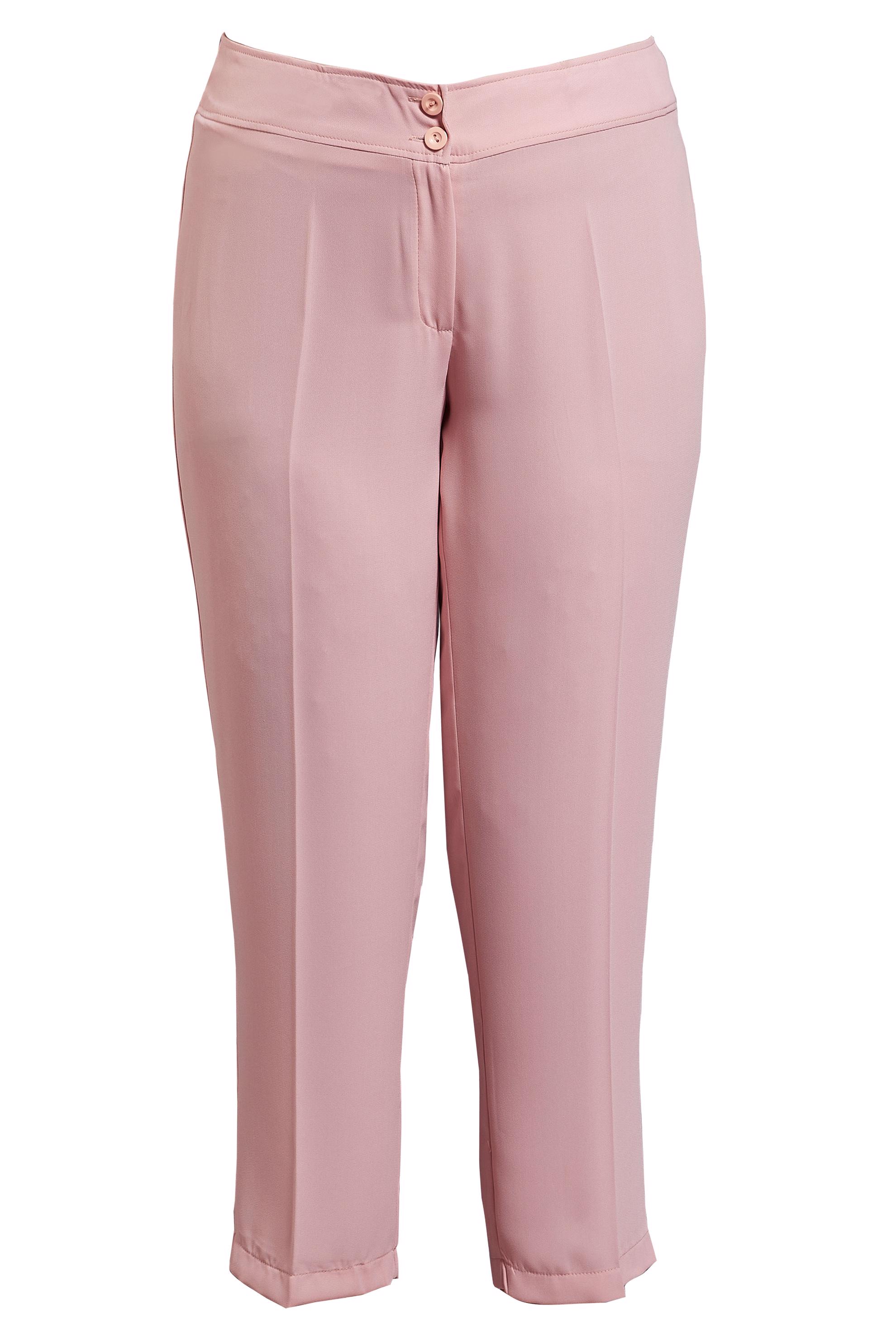 Tesettür giyim PUDRA YÜKSEK BEL PANTOLON 70213