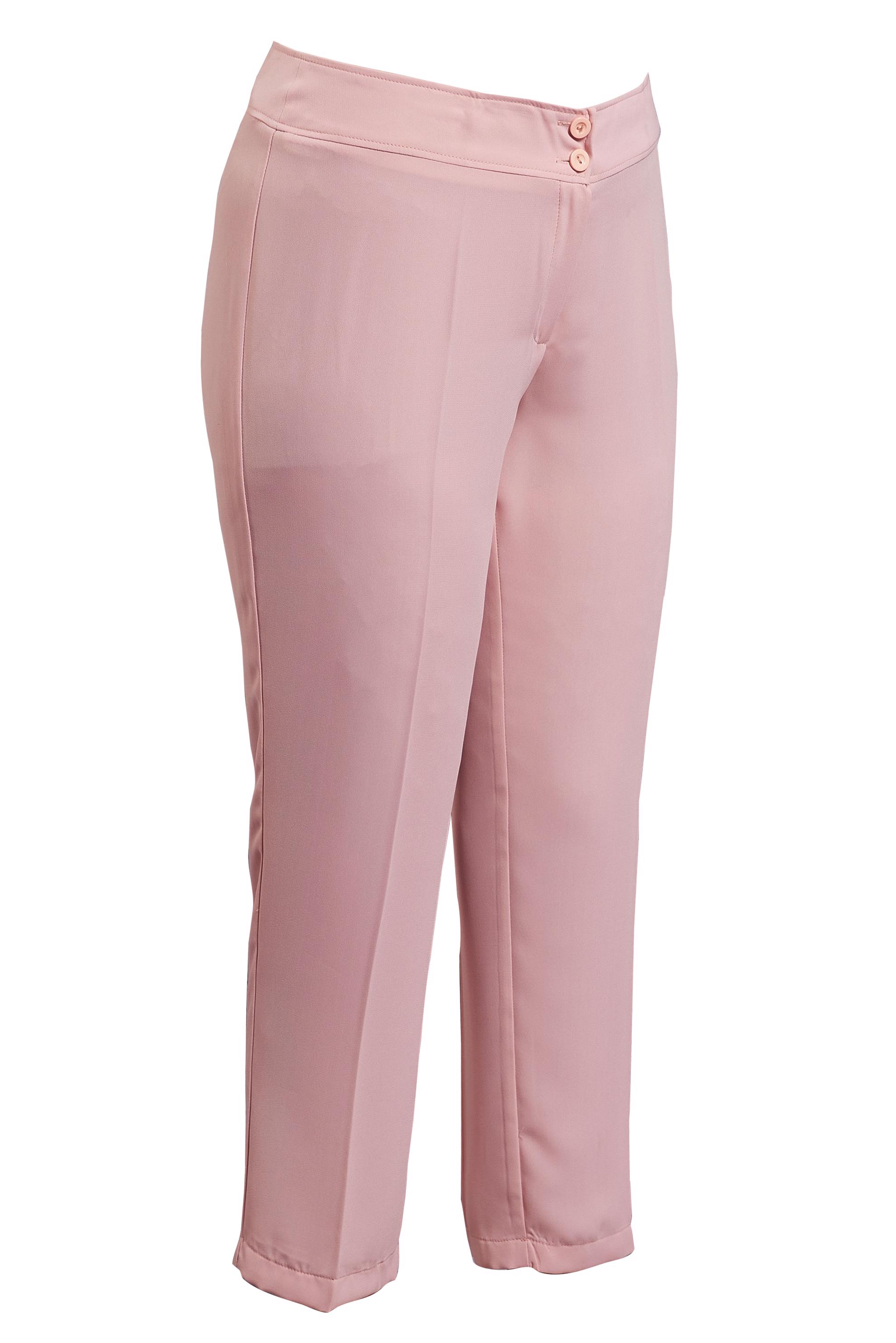 Tesettür giyim PUDRA YÜKSEK BEL PANTOLON 70213