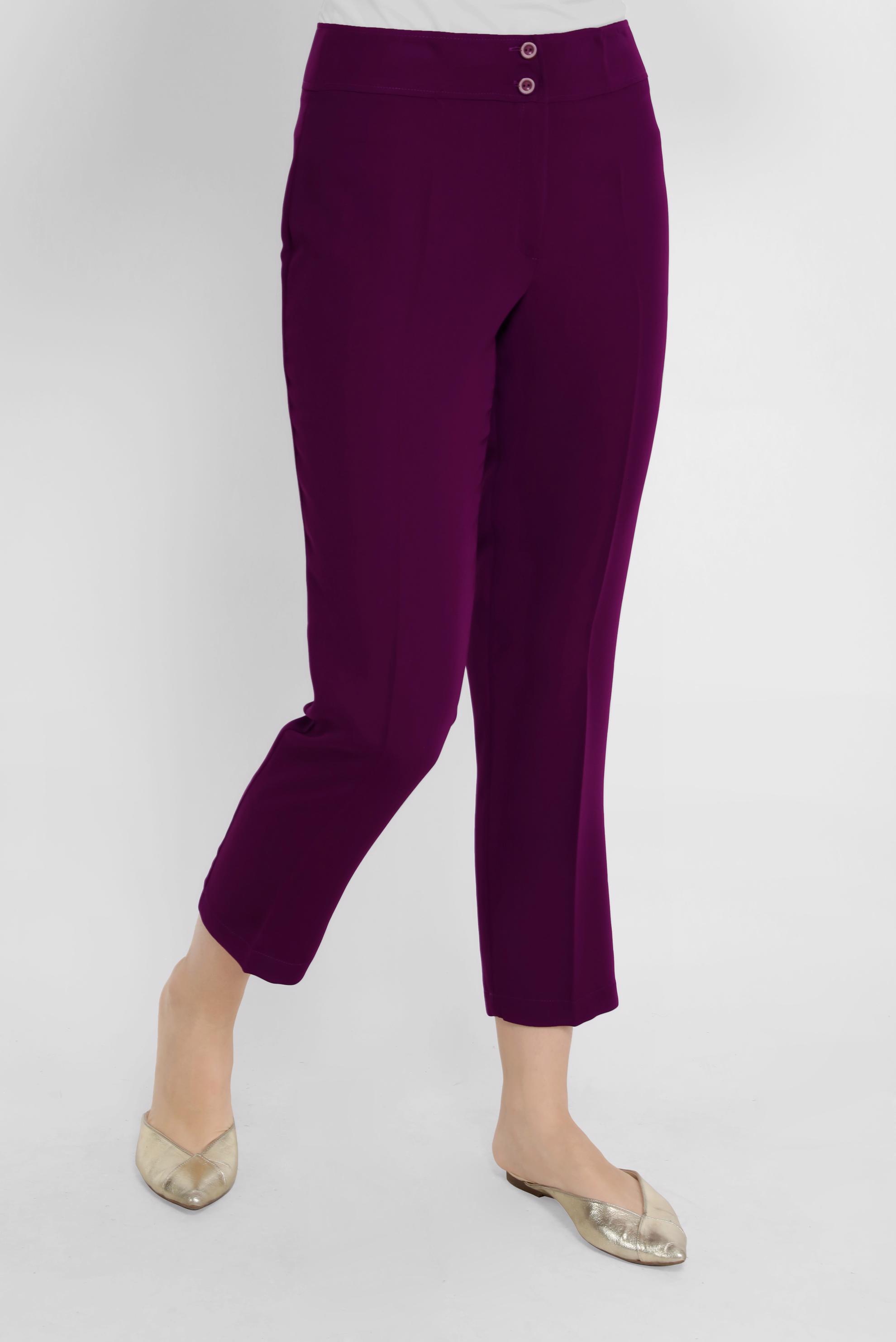 Tesettür giyim MOR YÜKSEK BEL PANTOLON 70213