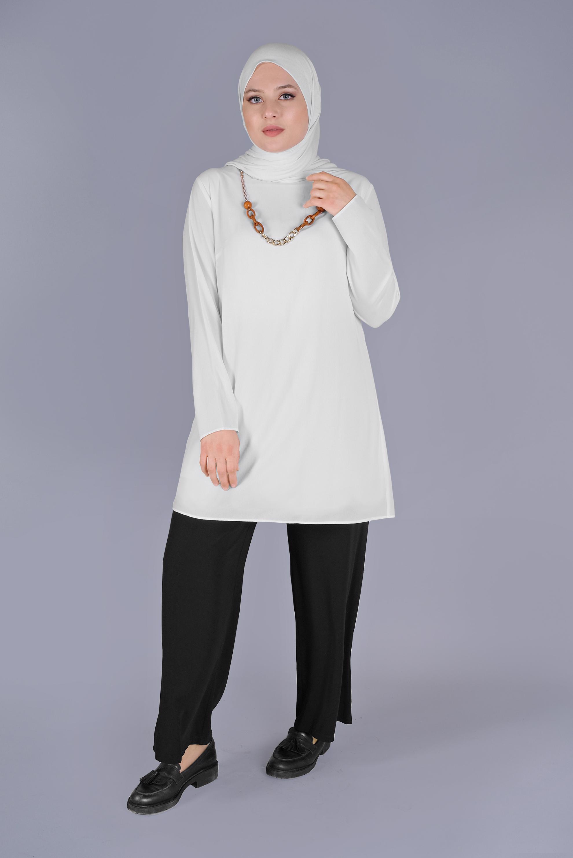 Vêtements hijab NOIR PANTALON LARGE 70222 