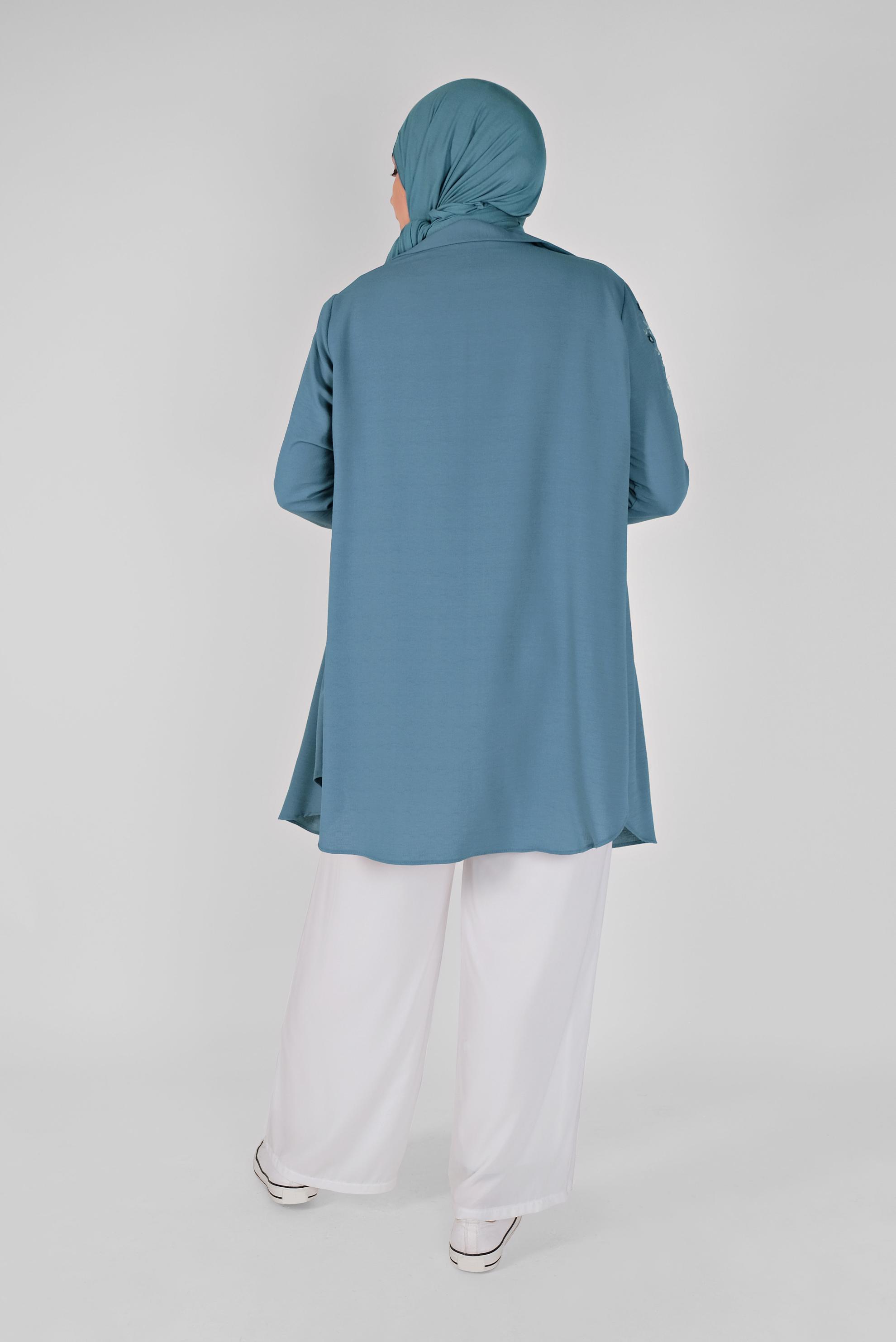 Vêtements hijab ÉCRUE PANTALON LARGE 70222 